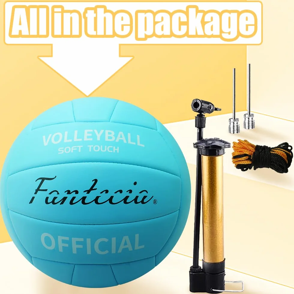 Balón de voleibol playa tamaño 5 con bomba