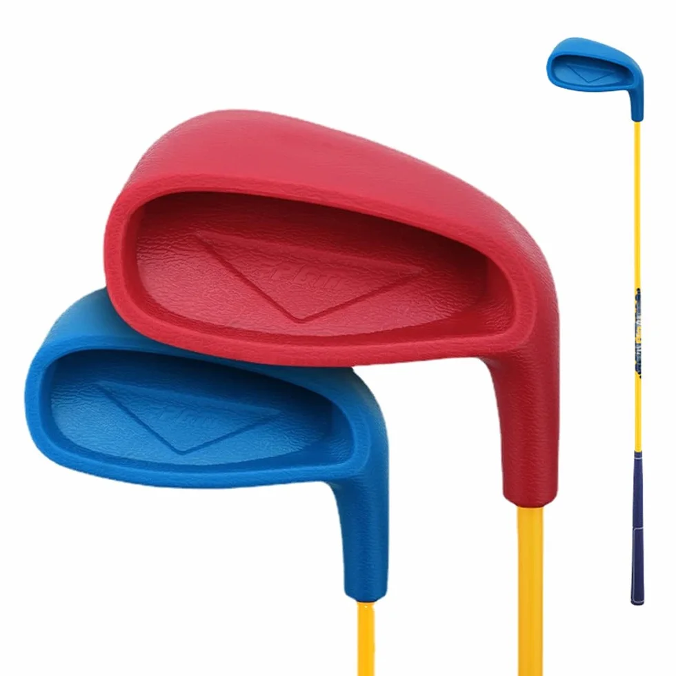 Hierros para palos de golf junior con eje de carbono y superficie extra grande
