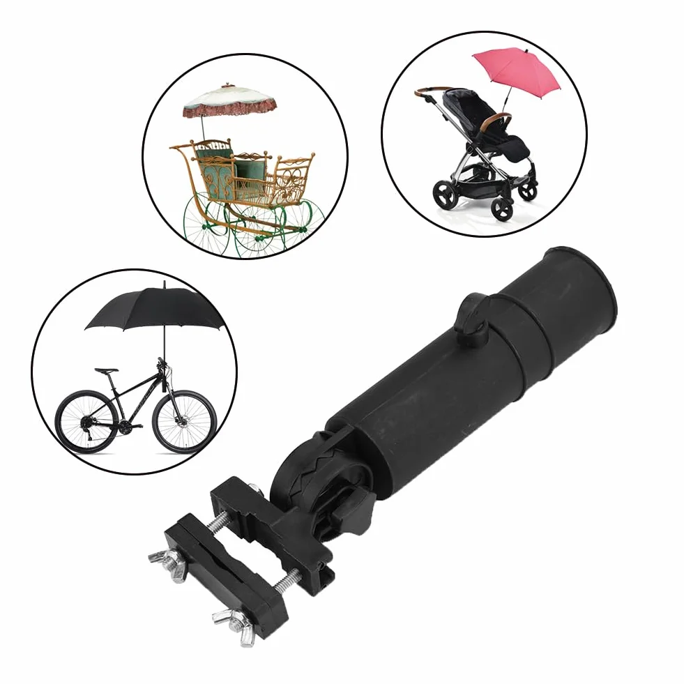 Soporte de sombrilla universal ajustable para carrito de golf