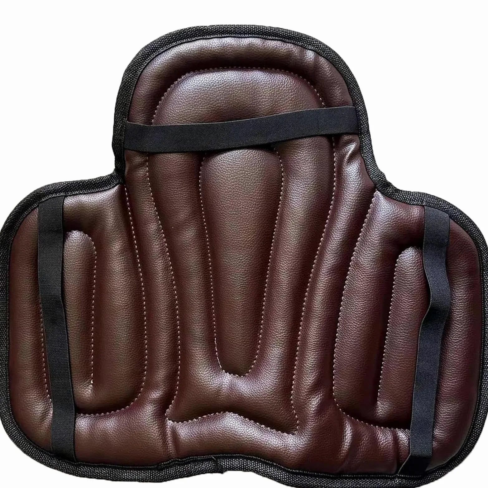 Almohadillas De Silla para Caballos, Almohadilla De Absorción De Choque - Resistencia Antidesligiosa Y De Desgaste - Esponja Suave Y Fácil De Limpiar - Equipos Y Accesorios Ecuestres,B