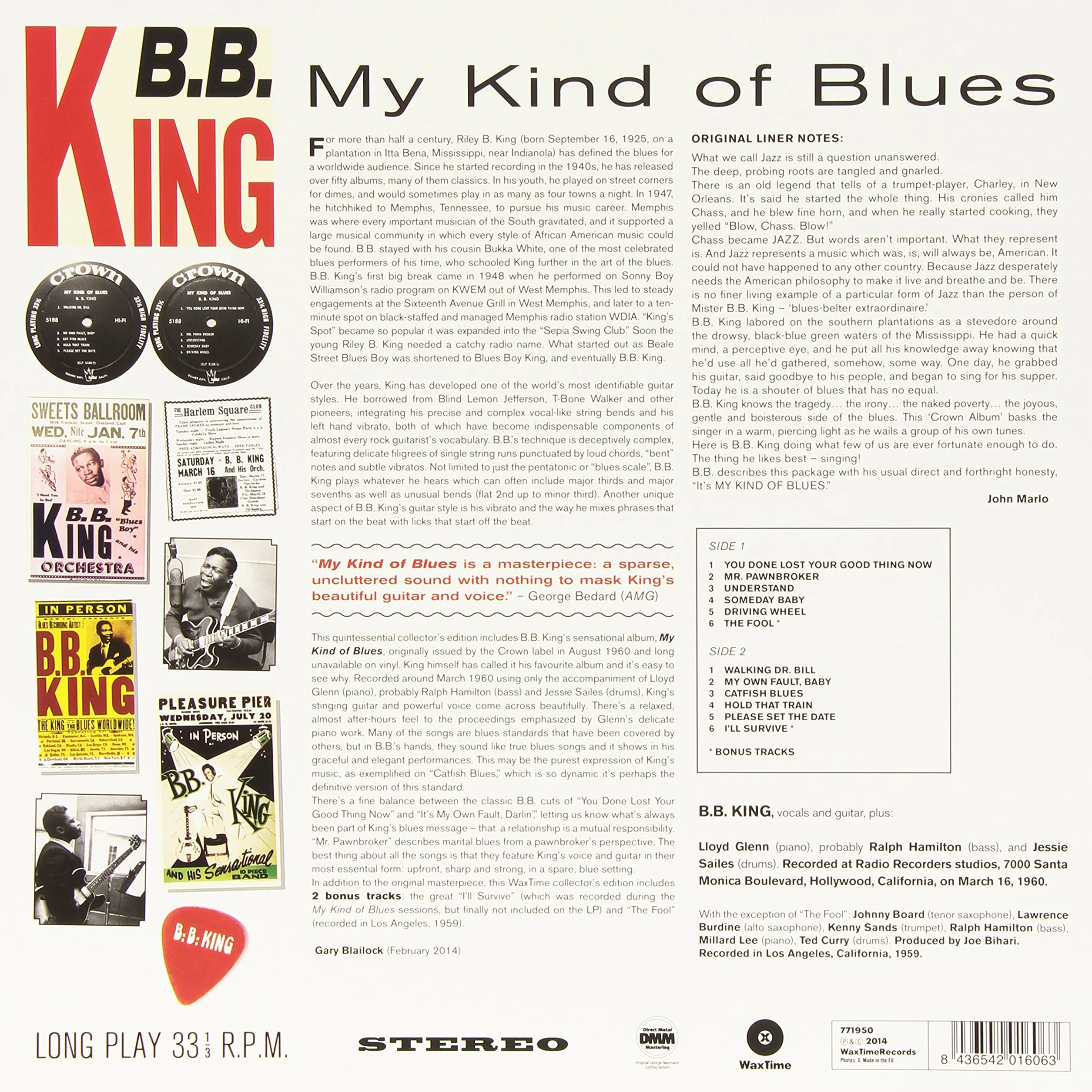 My Kind of Blues + 2 Bonus Tracks