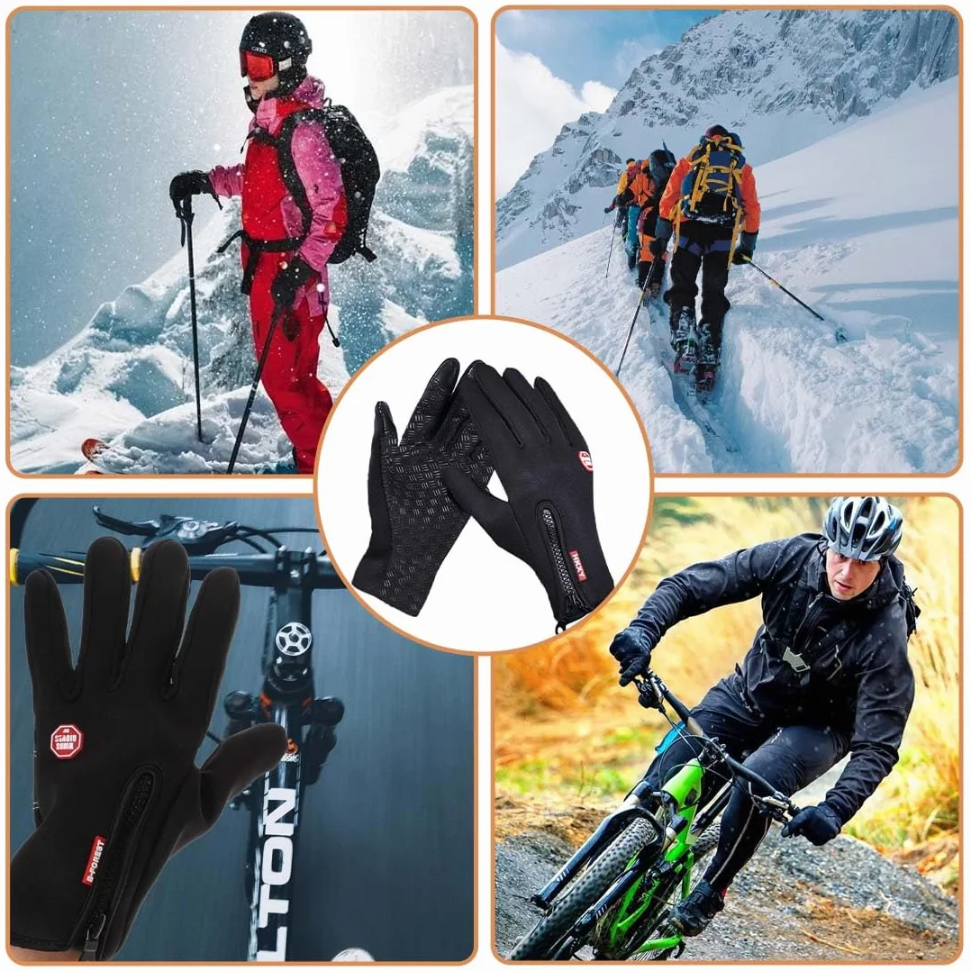 Guantes de Equitación de Cuero Sintético para Mujer