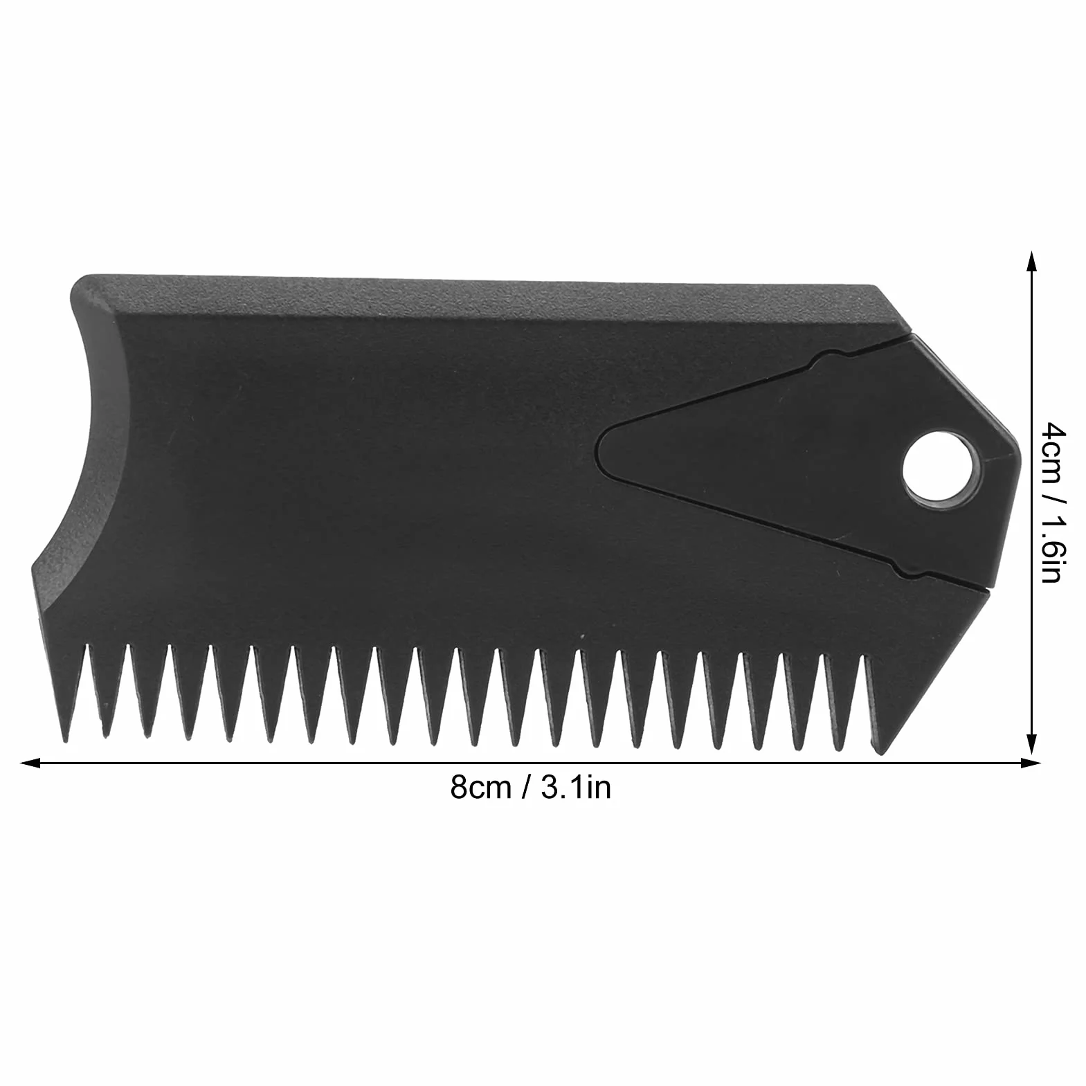 Peine de Cera para Tabla de Surf con Llave de Aleta