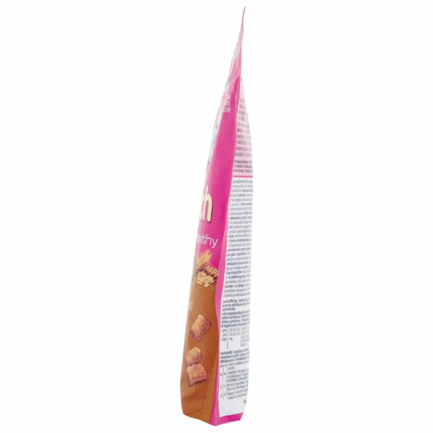 Vitakraft Crispy Crunch Classic, golosinas para Gatos, crujiente Snack para Gatos Relleno de Malta, en Bolsa resellable, sin azúcar añadido (1x 60g)