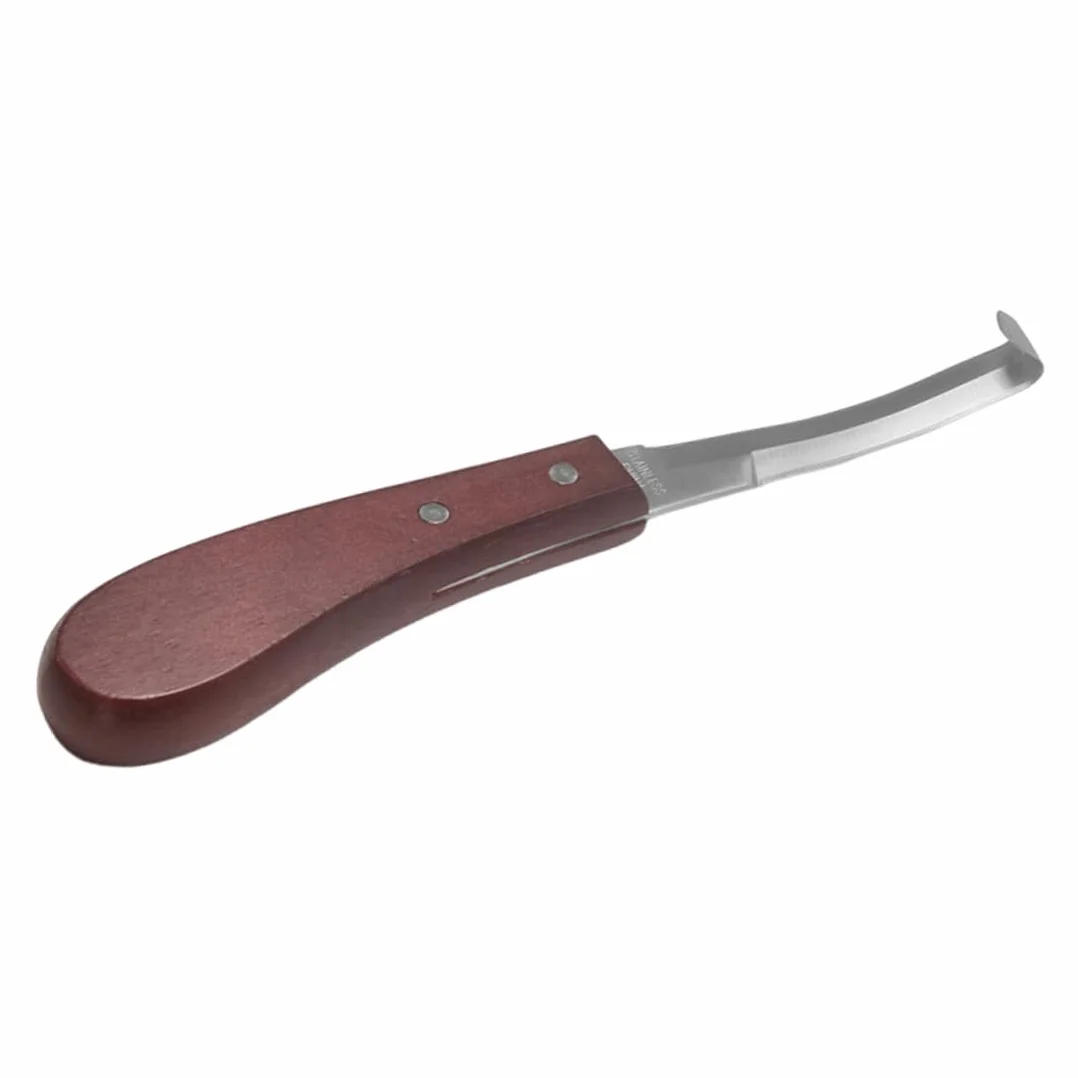 Herramienta para Recortar Pezuñas para Caballo, raspador de pezuñas de 22.5 cm diestros, Cuchilla de Doble Filo, Cuchillo para Pezuñas, para el Uso del Caballo de Ganado, ovinos