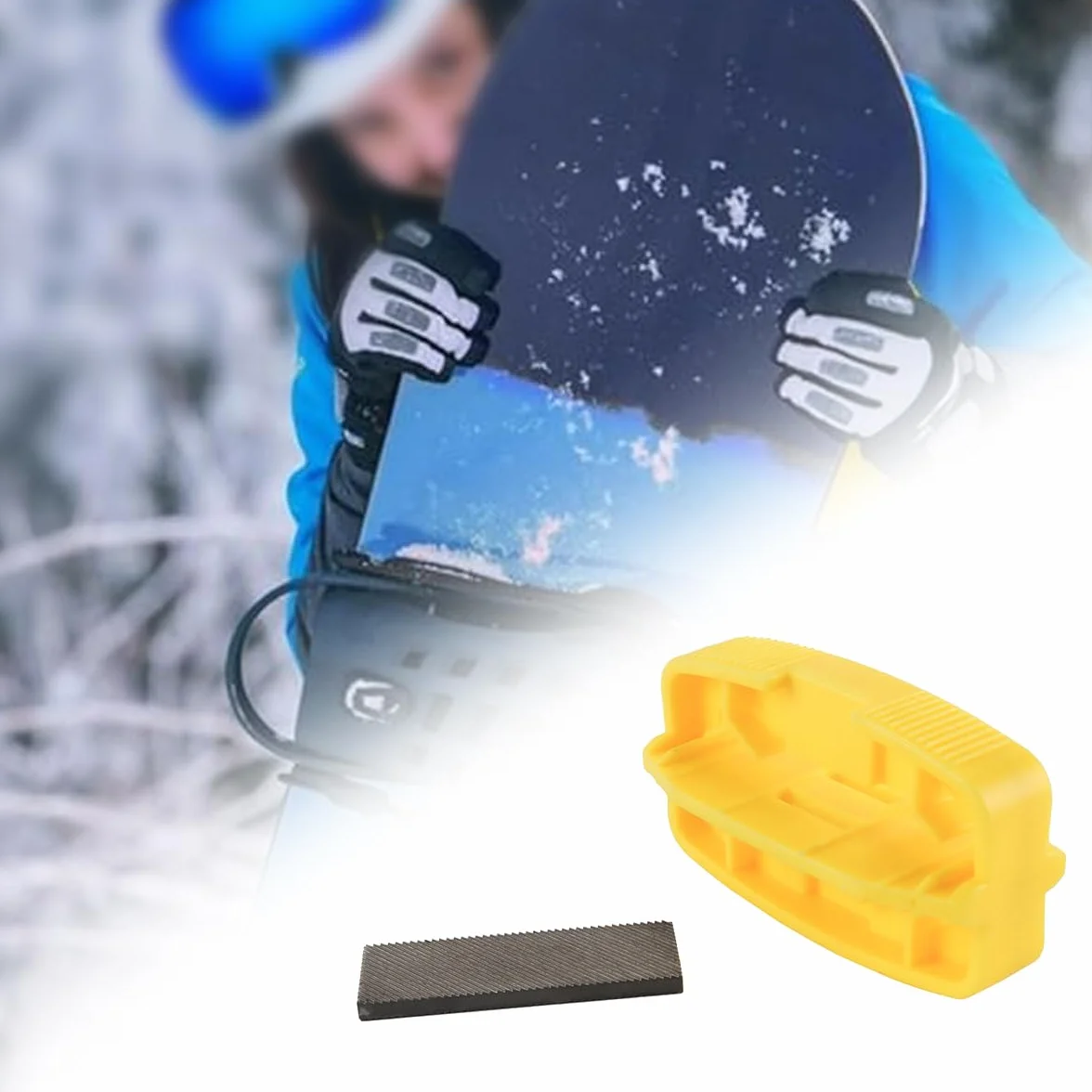 Afilador De Cantos Para Tablas De Esquí, Herramienta De Afilado, Ajuste De Hielo, Rectificado Lateral, Herramienta De Ángulo De Esquí, Ángulo Reparable 86 87 88 89 Amarillo
