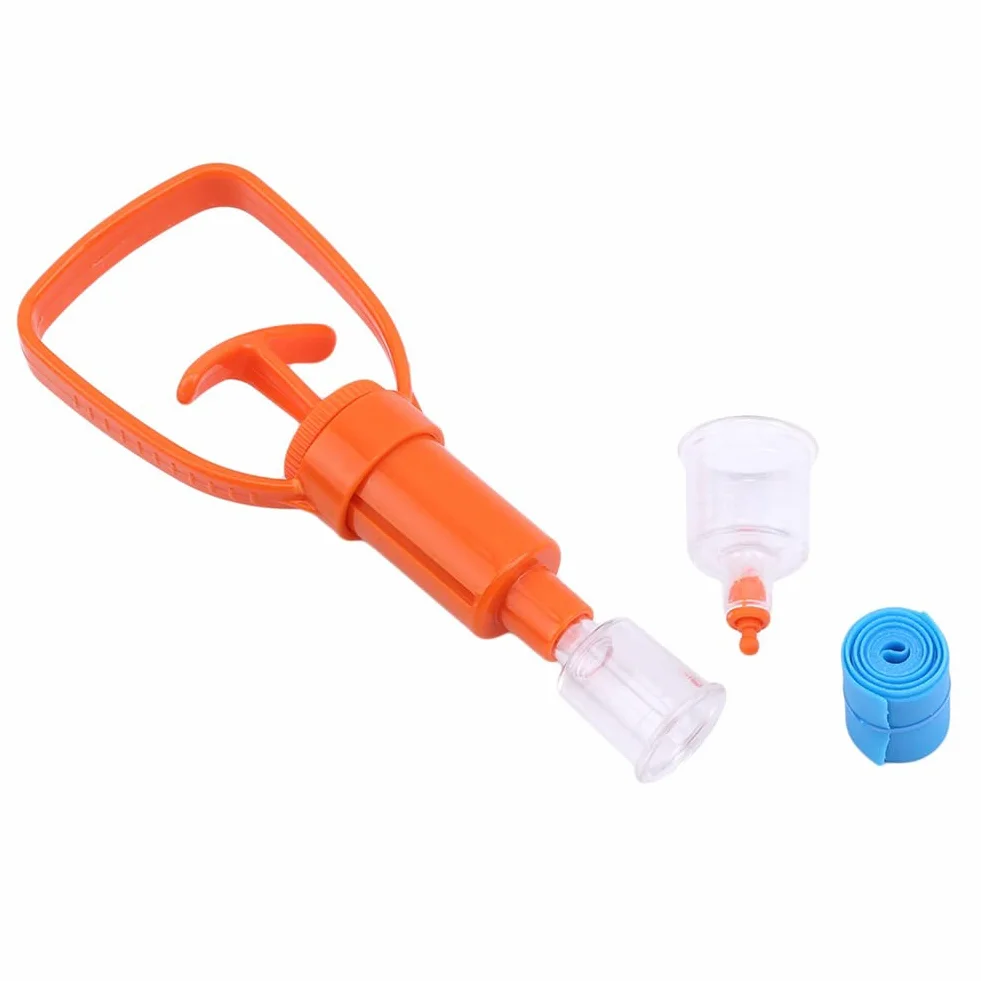 Medical Supplies - Bomba extractora de veneno de primeros auxilios, succión al aire libre y portátil con una sola mano para eliminación de serpientes, abejas, insectos, picaduras y picaduras