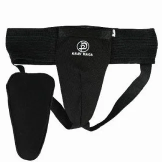Krav Maga Negro Mujer Elástico Algodón Ingle Protector Copa