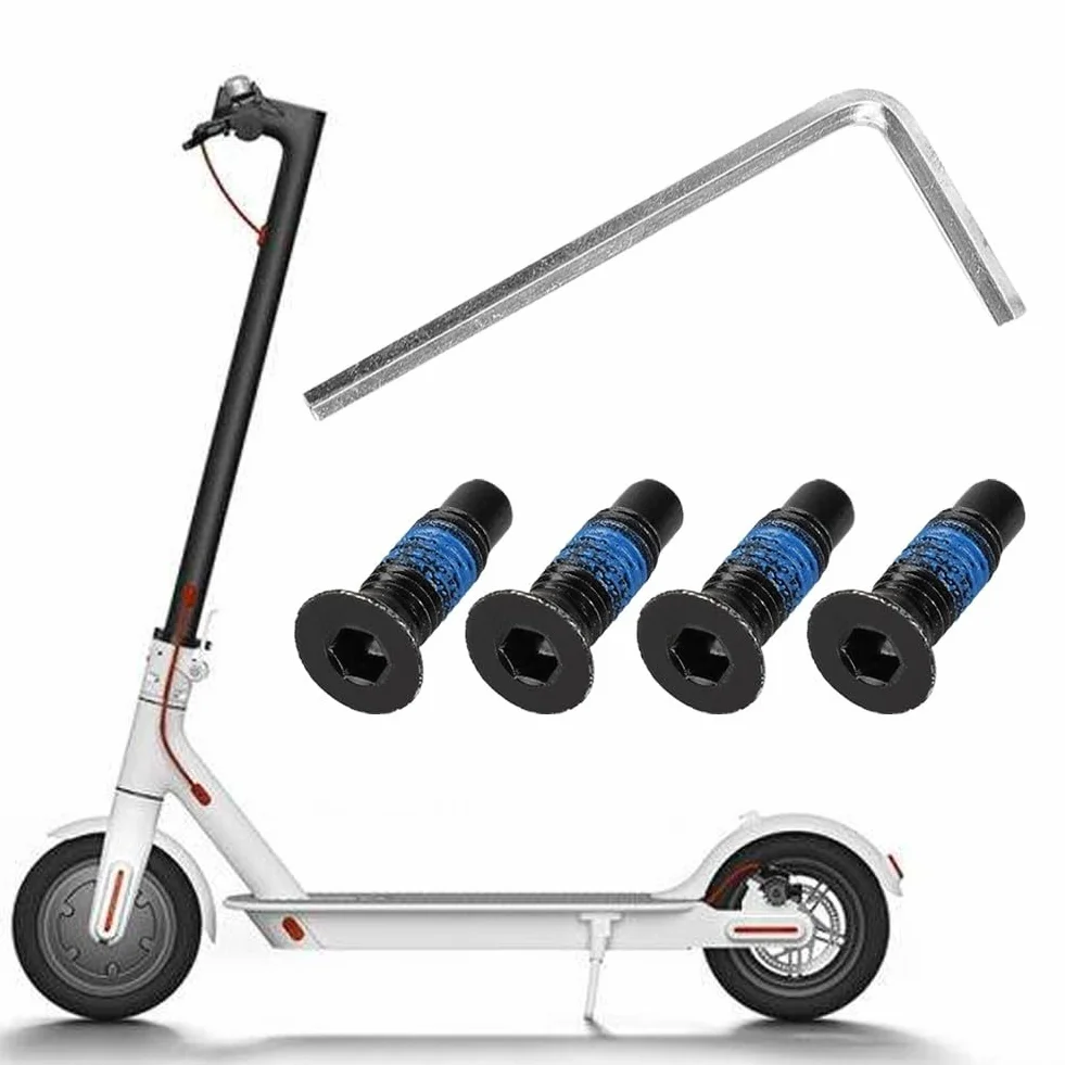 Kit de tornillos de montaje para scooter eléctrico Ninebot Max G30 ES1 ES2 ES4 F, pernos de acero inoxidable, 10 piezas
