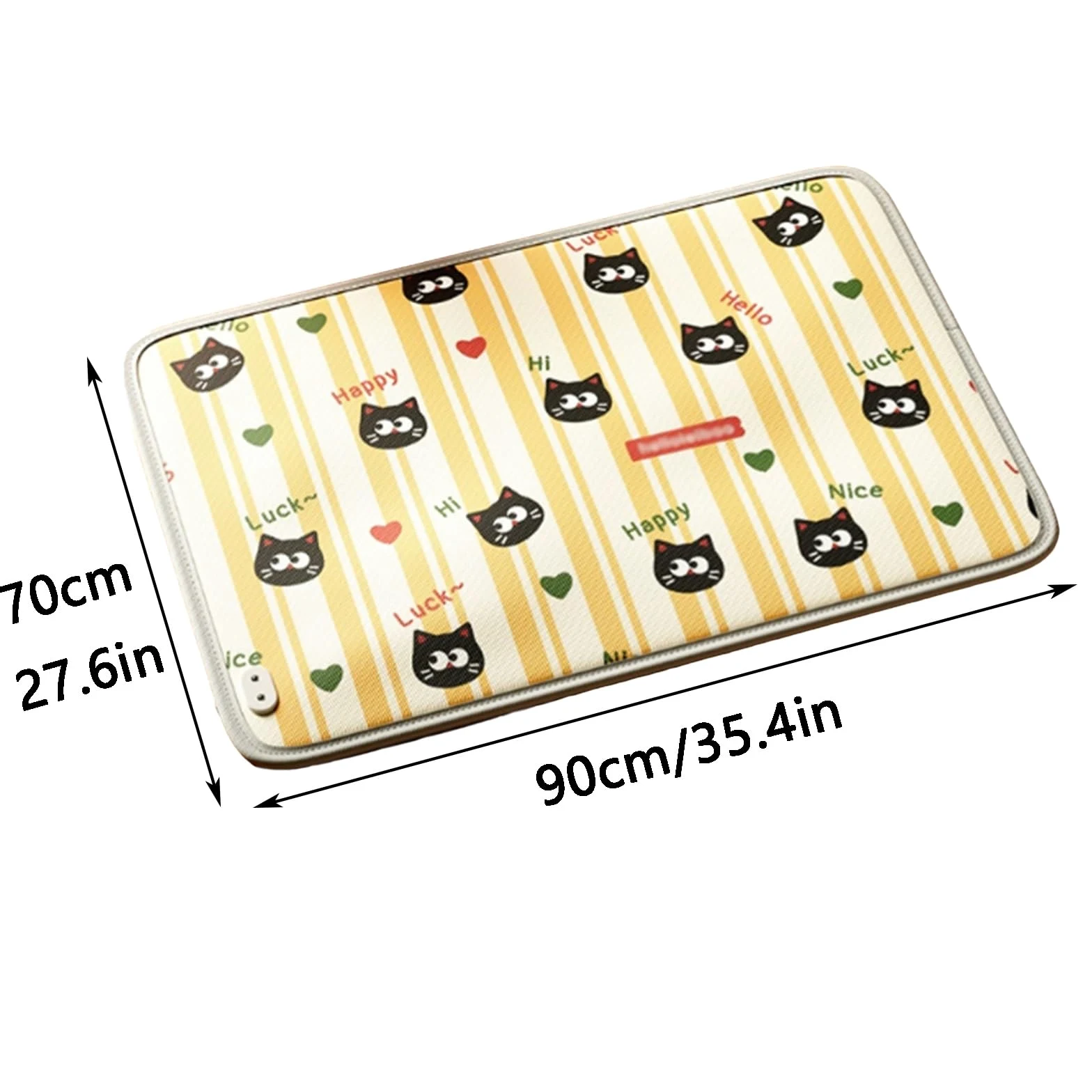 Almohadillas Térmicas para Mascotas, Manta Térmica para Mascotas, Control de Temperatura de 9 Niveles, Impermeable y Resistente A Los Arañazos, Adecuada para Gatos y Perros(X-Large)