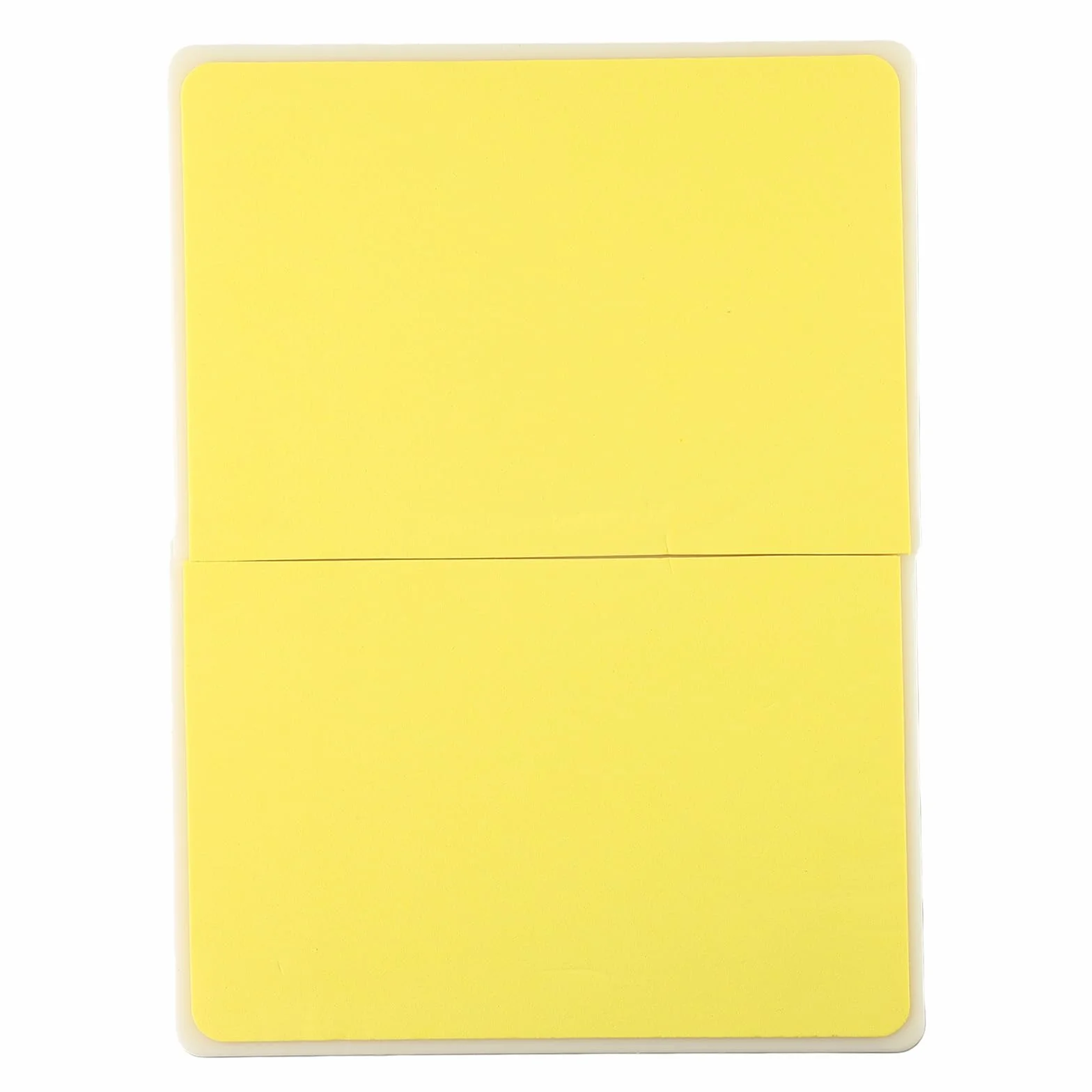 DAZZLEEX Tabla de romper Taekwondo reutilizable 31x23 cm amarillo