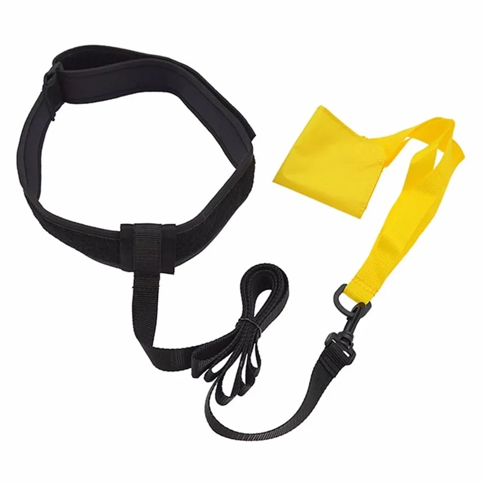 Paracaídas de natación ajustable para entrenamiento de resistencia