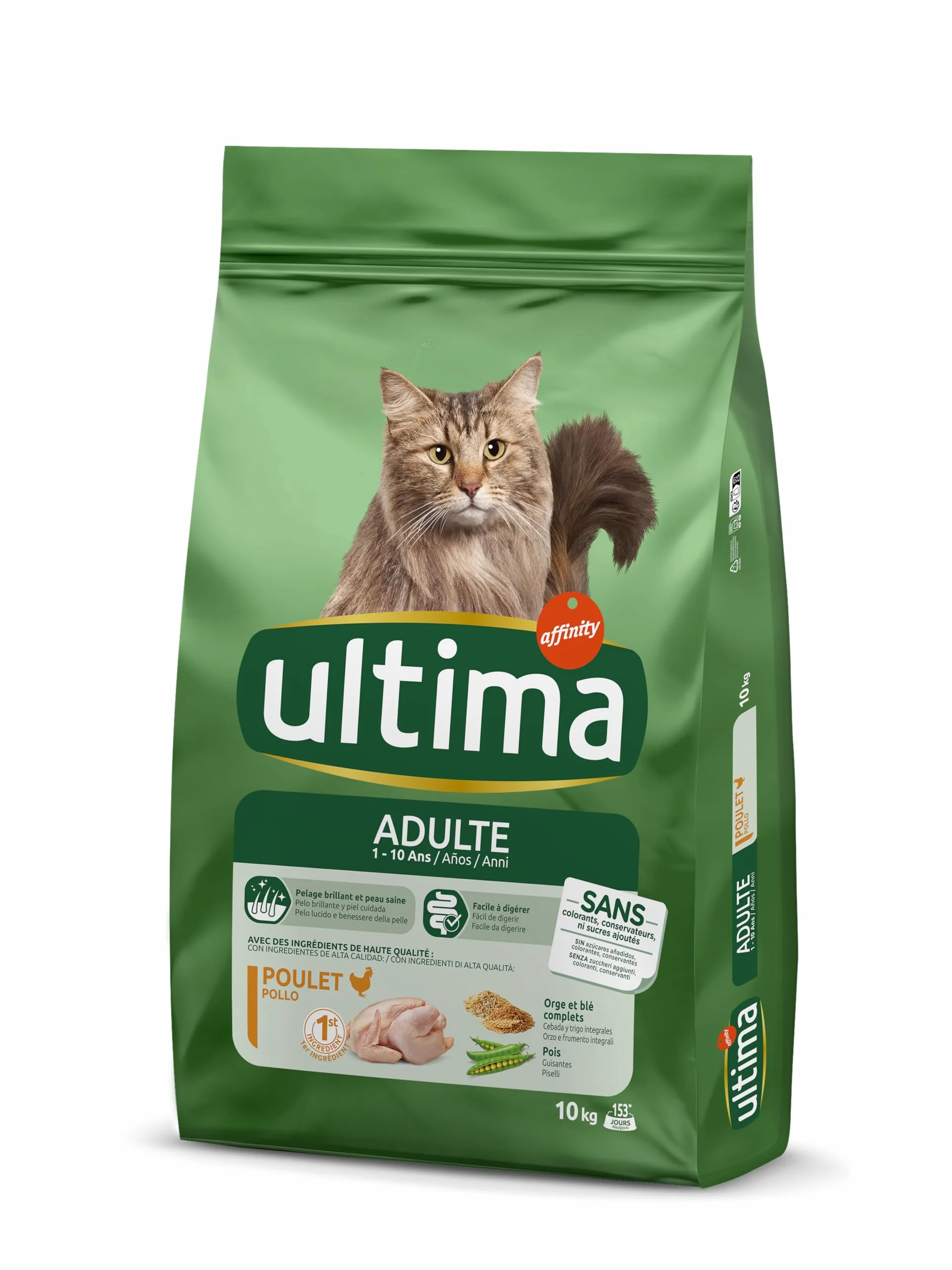 Ultima Adult Pollo - Comida Seca para Gatos - 10kg