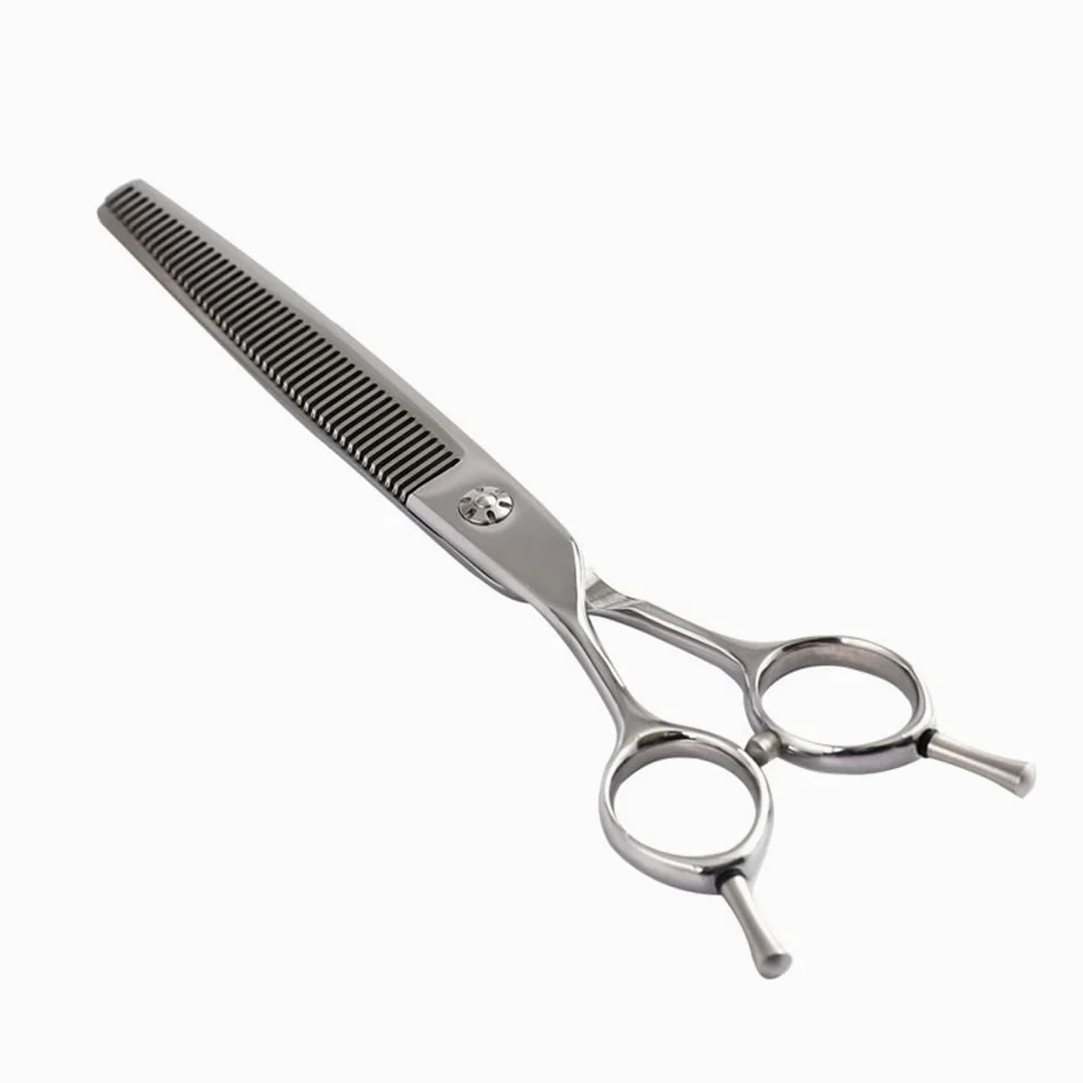 7.0 Pulgadas Mano Izquierda Durable Pet Tijeras De Aseo, Kit De Aseo para Perros, para Cuerpo, Pata Y Recorte De Cara, Caja Fuerte, Afilado, Duradero Y Hermoso