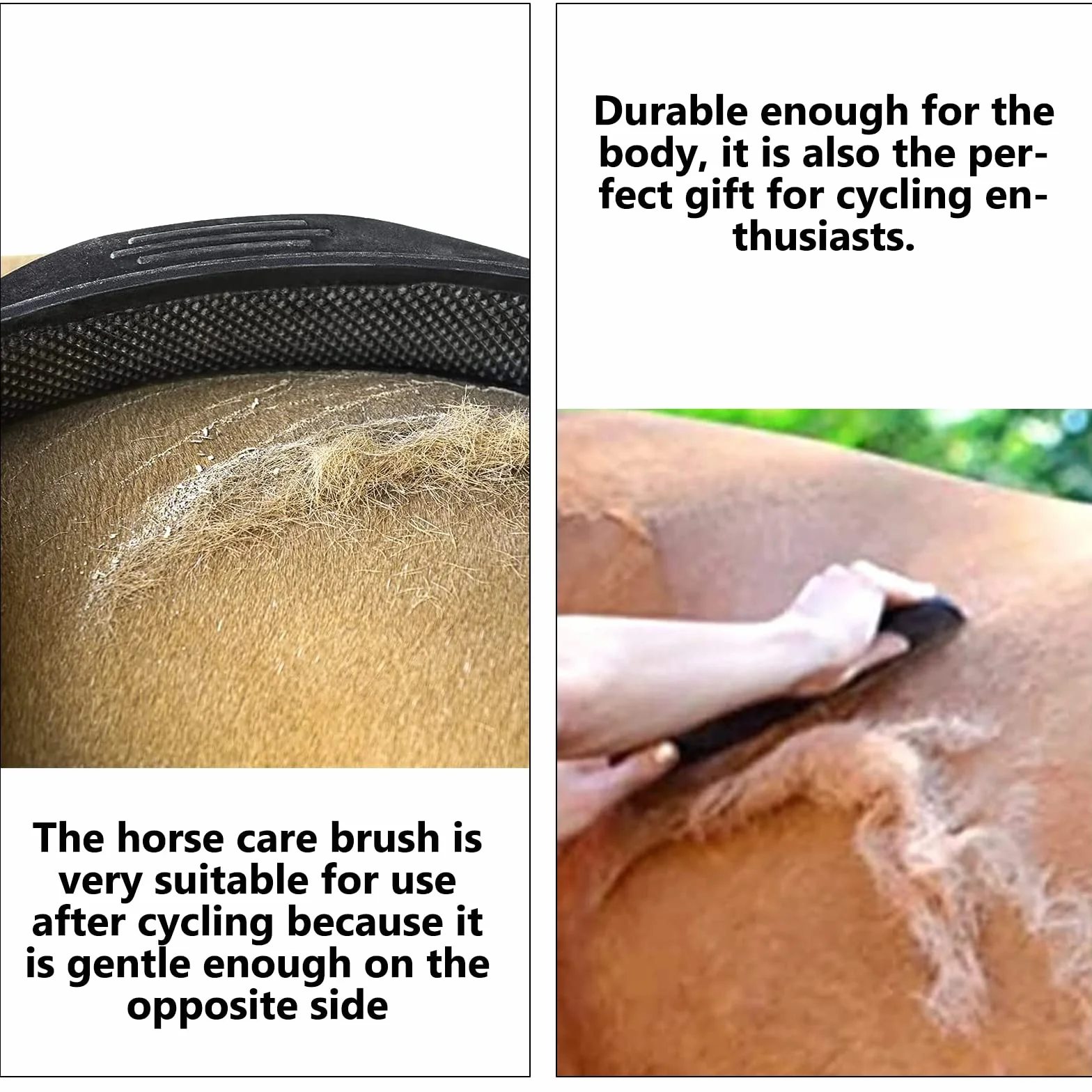 Cepillo para raíces de Caballos, 6 en 1, Cepillo de Caballo, Cepillo de Masaje para Caballos para Eliminar el Pelo seco y Suelto de Caballos y Perros Grandes