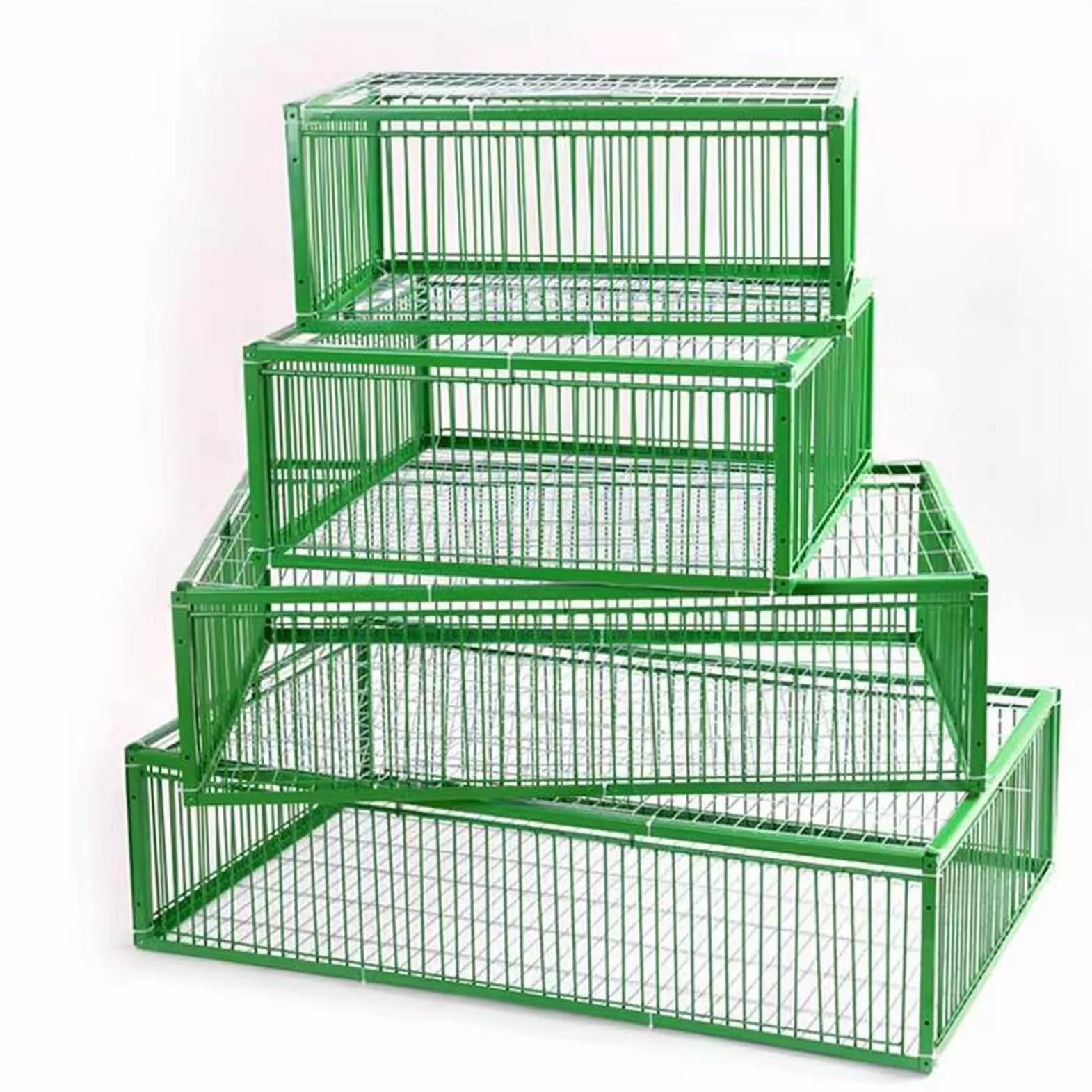 Jaula trampa para palomas, palomas y loros, ajustable de 40, 60, 70, 90, 100 cm, eficaz para recoger pájaros y suministros de bing (40 x 40 x 26 cm)