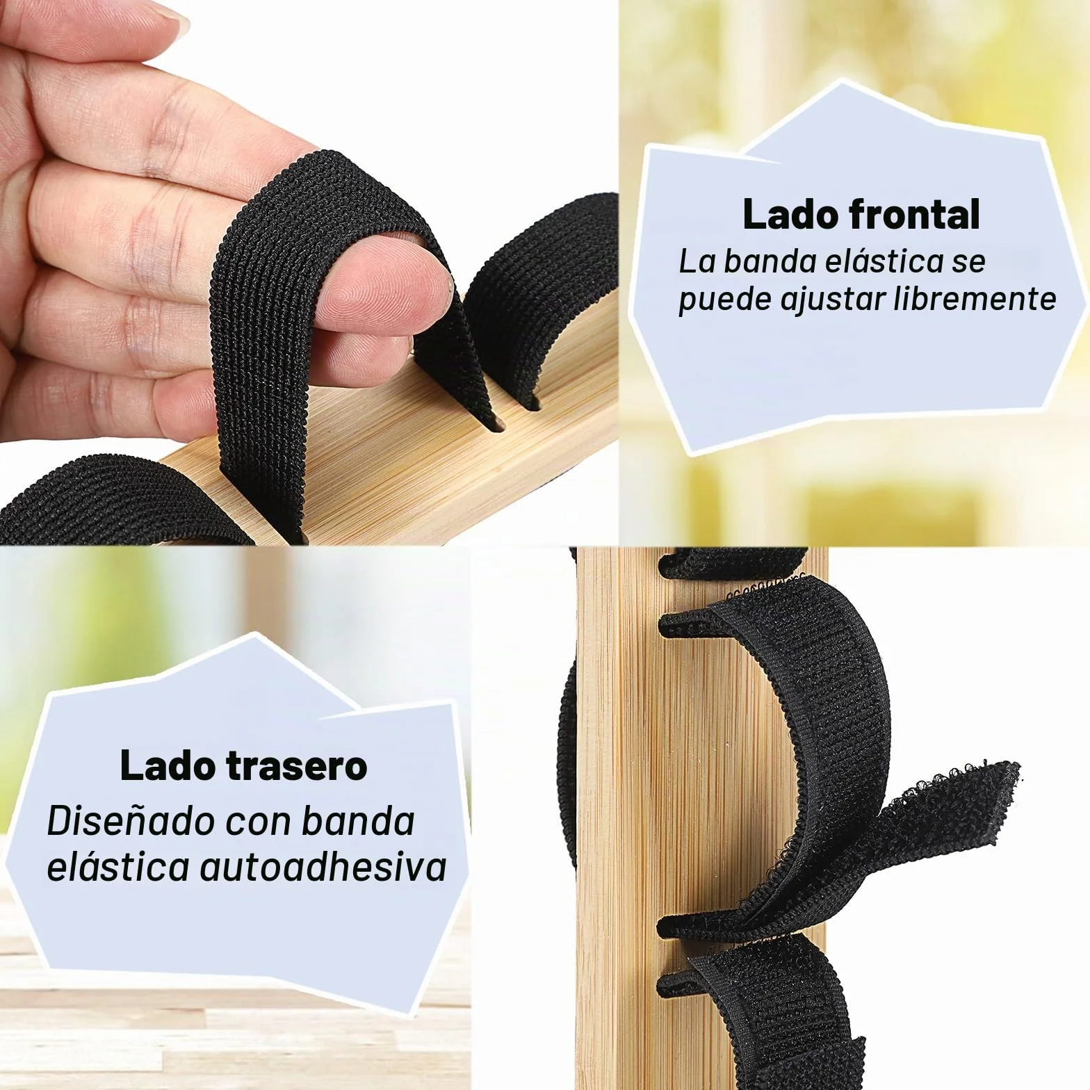 SUMNACON Soporte para cinturón de artes marciales, incluye 10 cinturones de bambú para taekwondo, soporte de pared para judo, karate y ninjitsu