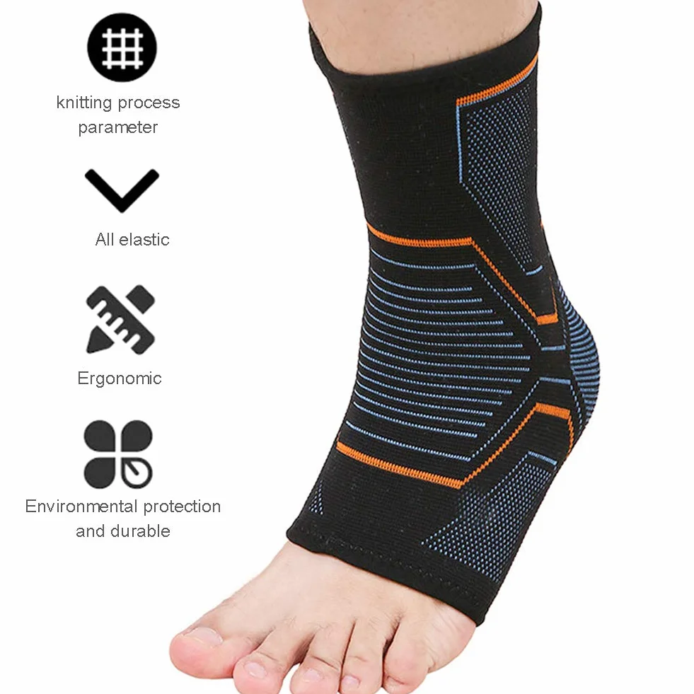 Soporte de Tobillo Deportivo para Fútbol Baloncesto Fitness Unisex (M)