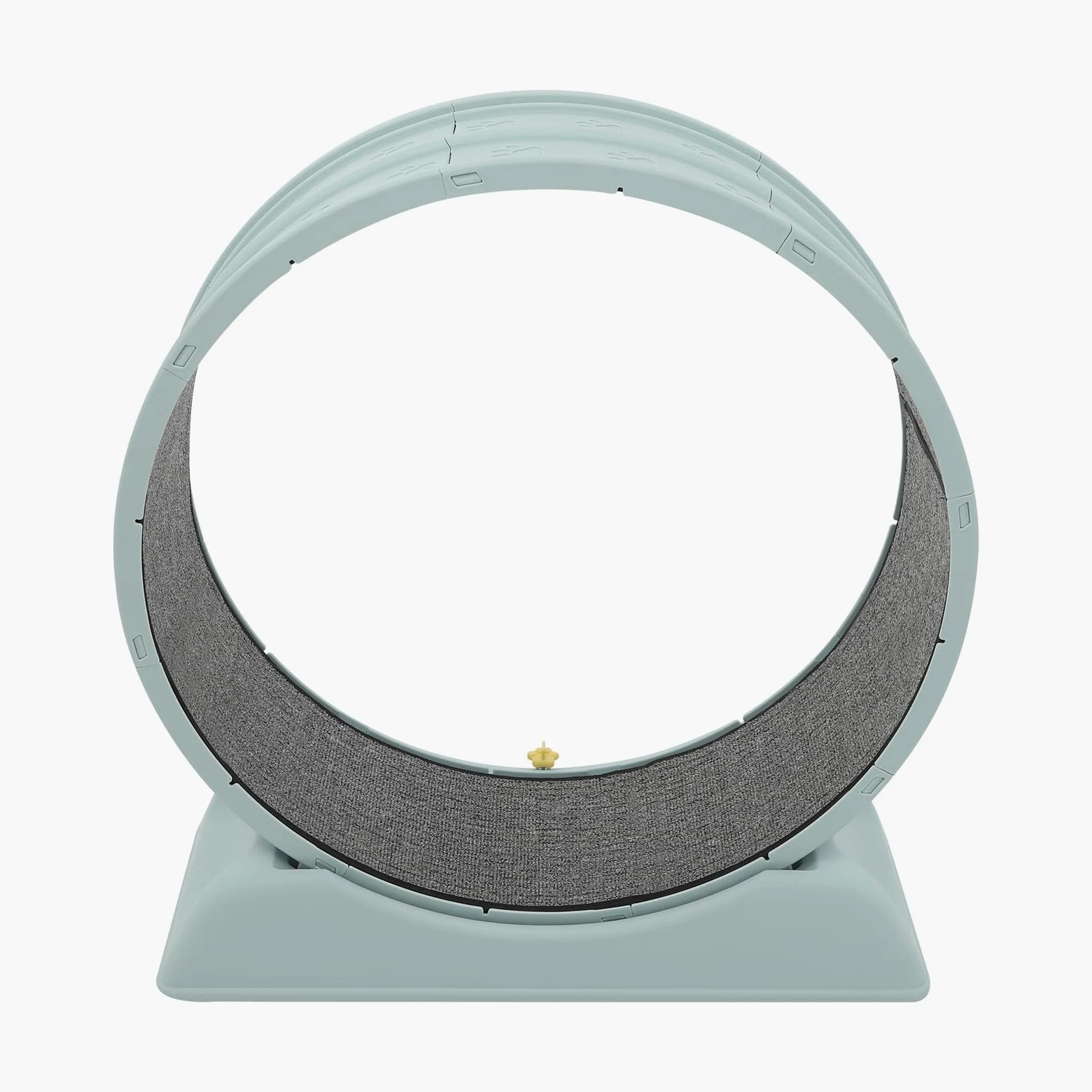 Rueda para gatos de 80 cm con candado y diseño de hendidura minimizado, capacidad de carga máxima de 10 kg, juguete de entrenamiento (azul)