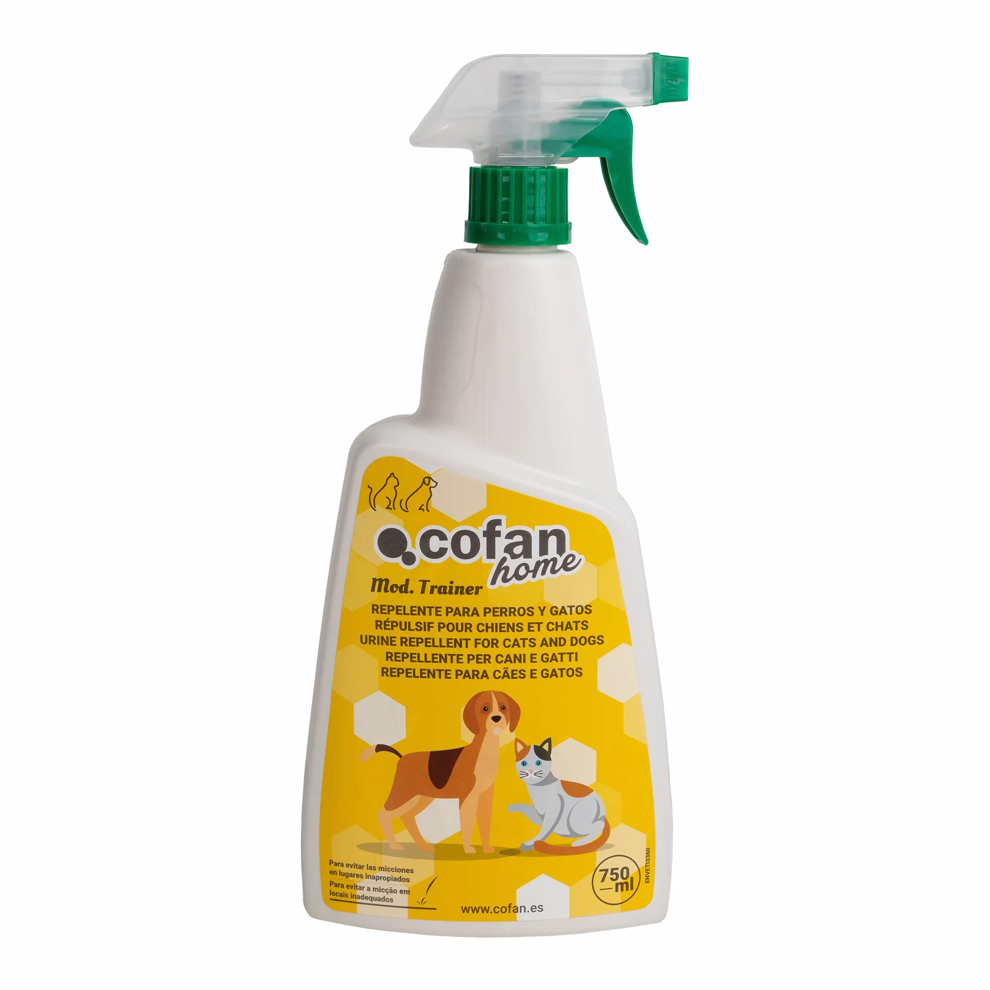 Cofan Repelente para Perros y Gatos | Capacidad 750 ml