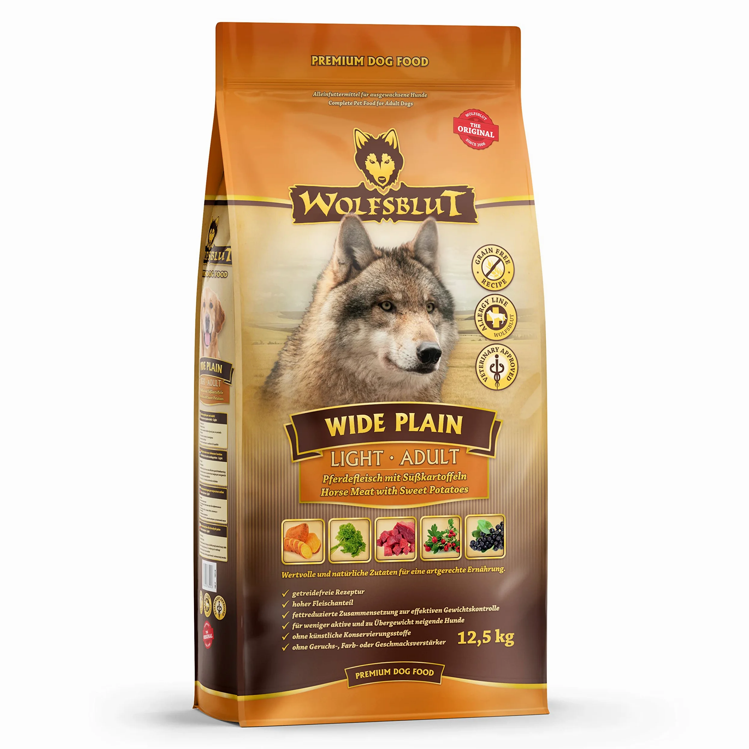 Wolfsblut Wide Plain Light 12,5 Kg