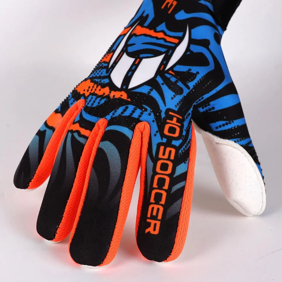 Ho Soccer Rage Plus Hazard V2 Guantes de Portero Azul Naranja