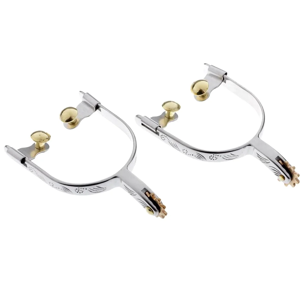 Espuelas para montar a caballo con engranaje Accesorios de entrenamiento para todas las botas de montar