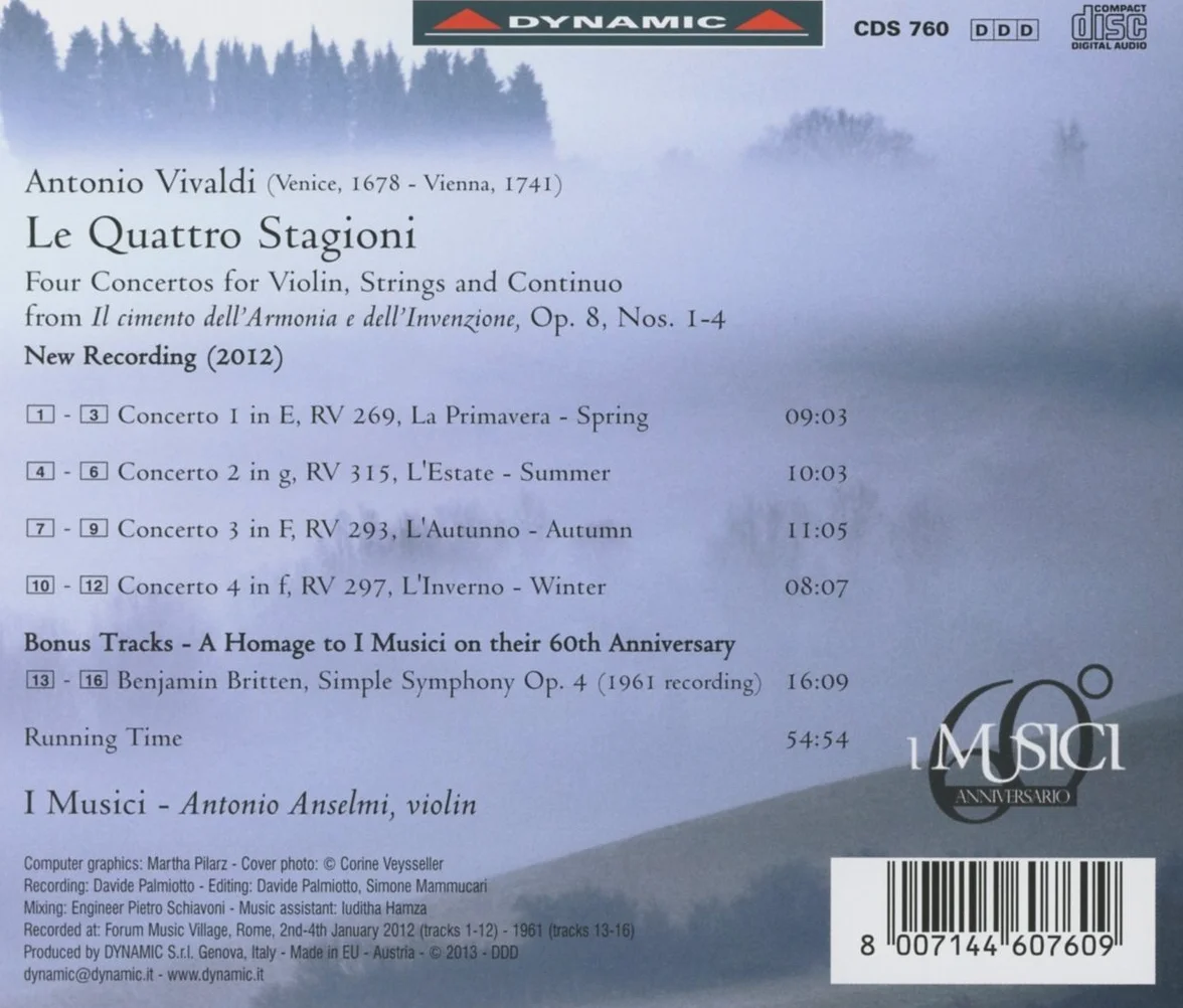 Vivaldi: Le Quattro Stagioni