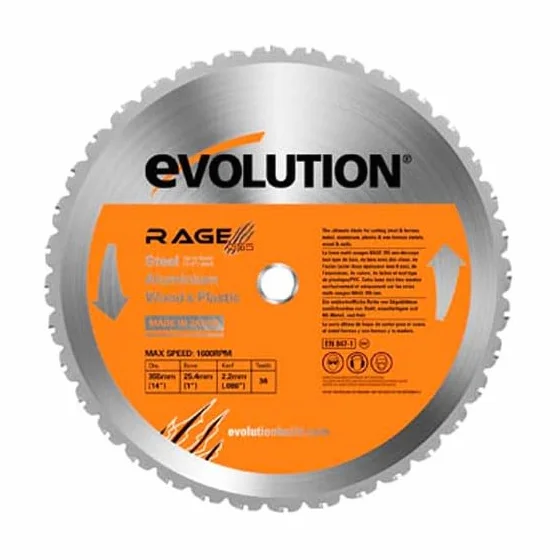 Rage 2 Disco Corte Multimaterial 355 mm 36 Dientes