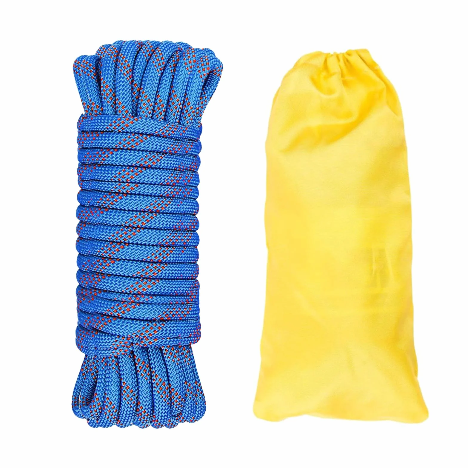 Cuerda de Escalada Estática 12mm 20m Rescate Campamento Montañismo