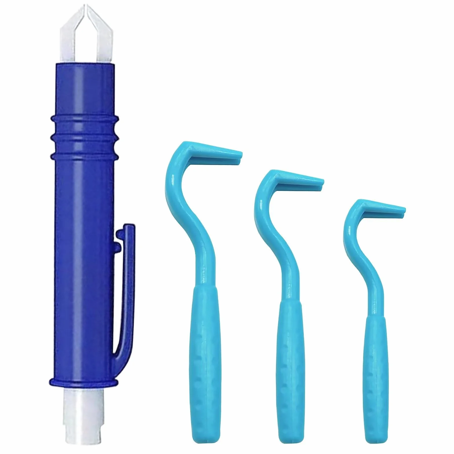 Juego de 4 herramientas para quitar garrapatas, kit profesional para quitar garrapatas con 1 pinza para quitar garrapatas y 3 ganchos, removedor de garrapatas sin dolor para perros, gatos,