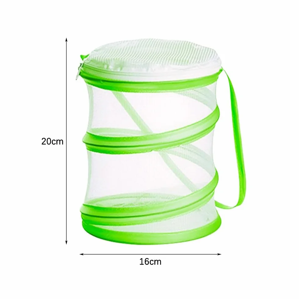 Jaula Plegable para Mariposas, Valla para Insectos, diseño portátil, Captura de Insectos, educación científica, Red de cría para Mariposas/luciérnagas/Plantas