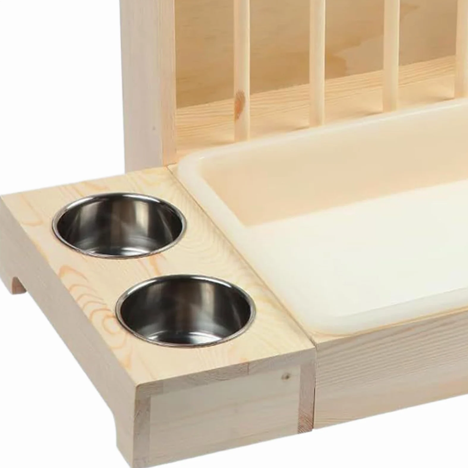De Heno Suministros de Alimentación Multiusos | Porta Heno Y Bebedero De Conejos Para Mascotas Gallina Erizo Interior Exterior