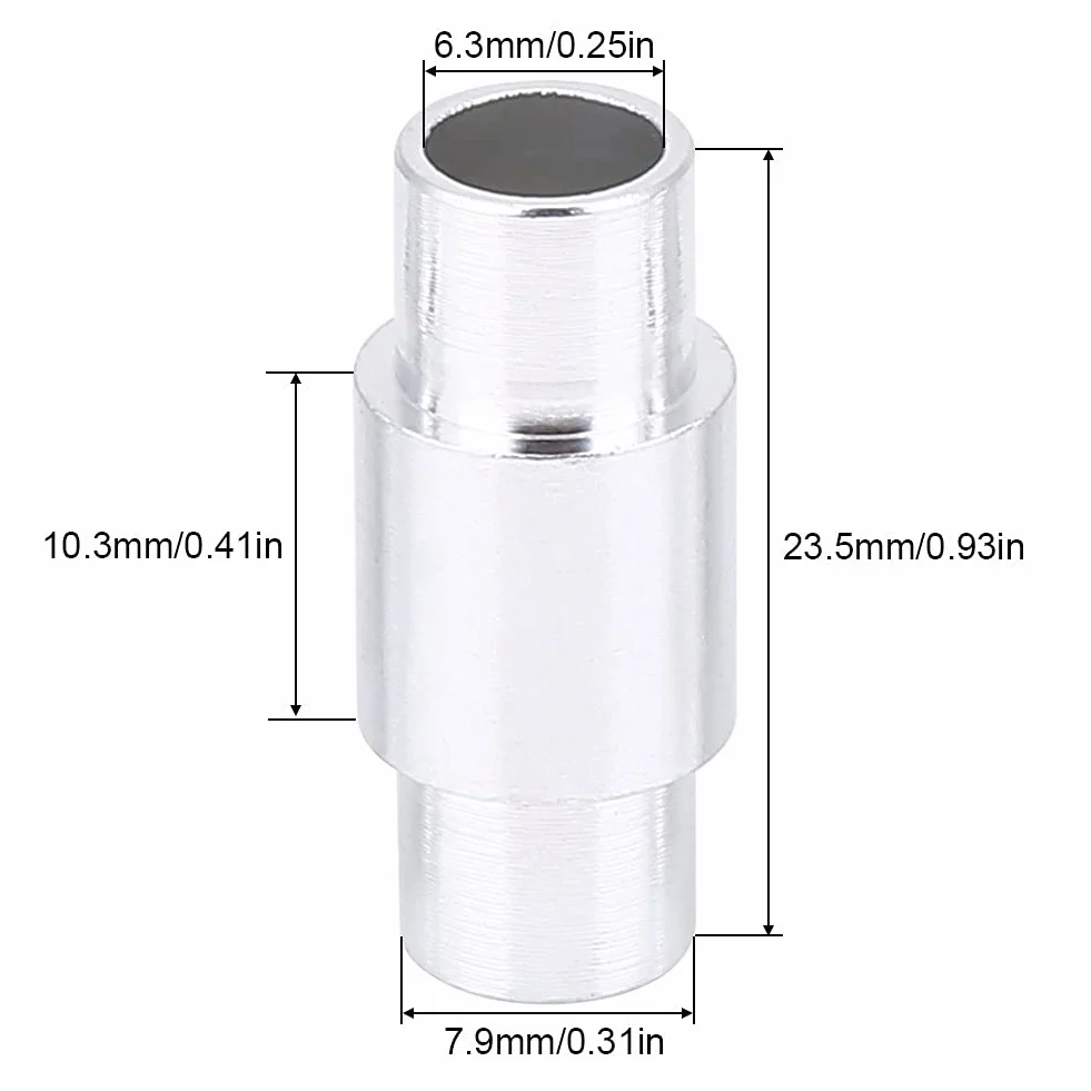 Separadores de cojinetes de ruedas de aluminio 8 mm 6 mm para patines 10 unidades