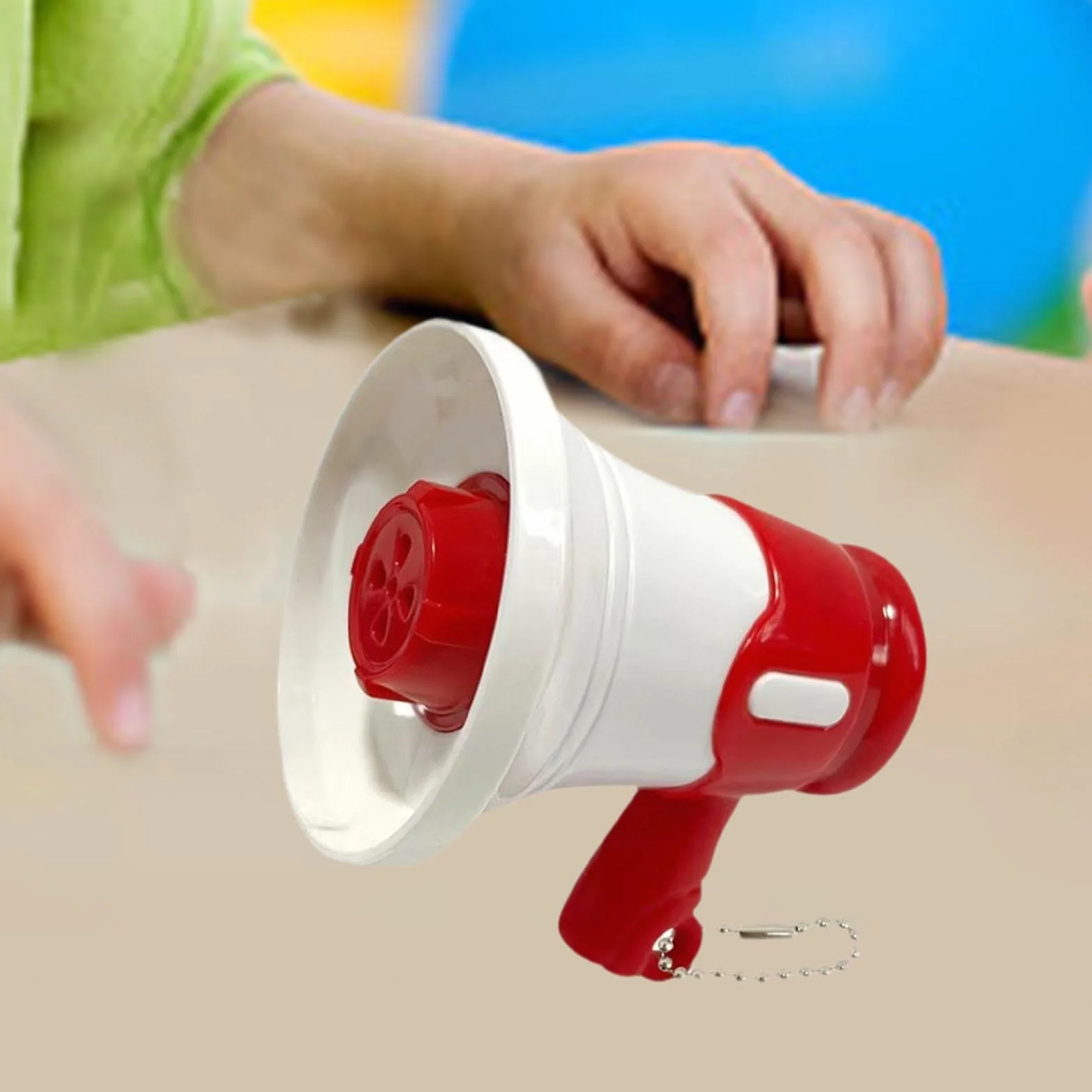 Amagogo Altavoz de megáfono portátil Mini Bullhorn Juguete Amplificador para Entrenadores Deportivos