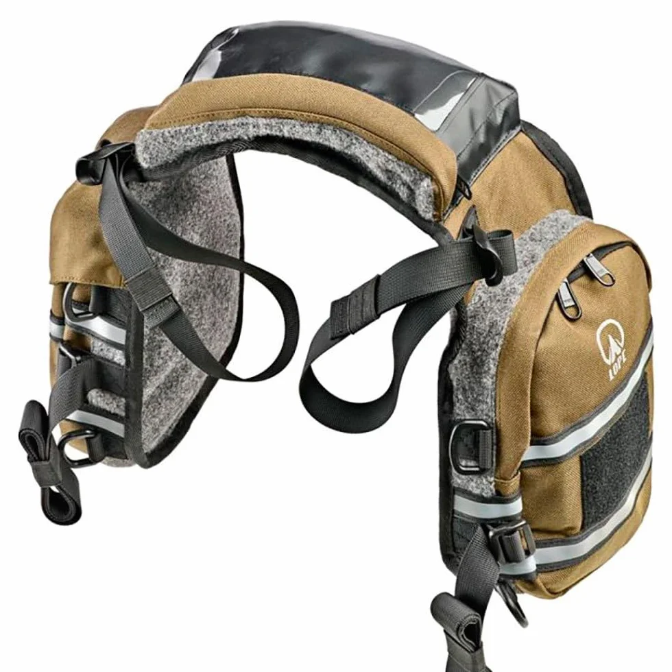 Columbus Mojave Brown Riding Front Horse Pommiel Front Bag