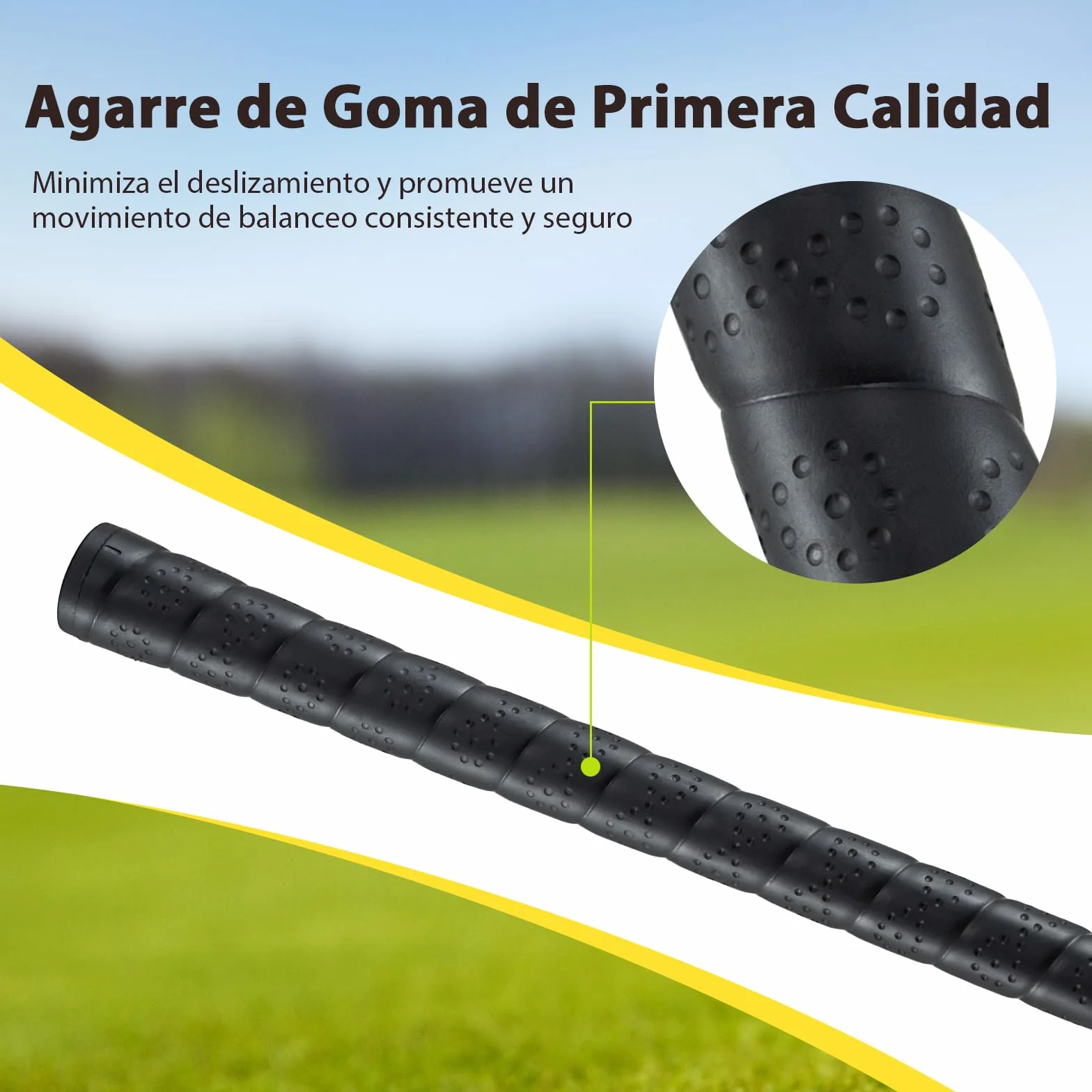 COSTWAY Palo de Golf Junior Madera de Calle 165CC para Niños 8-10 Años Diestro 86cm Fibra de Vidrio