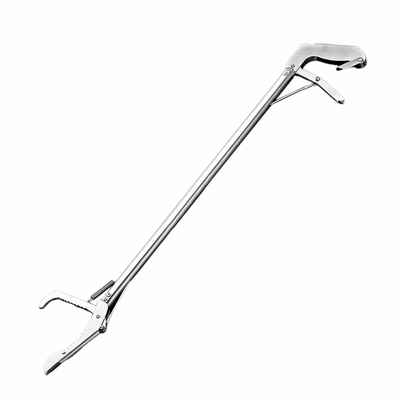 Colcolo Herramienta Plegable para atrapar Serpientes, Pinza para Serpientes de, Herramienta versátil para Alimentar, Ligera, Antideslizante, con, Caño Curvo de 200 Cm