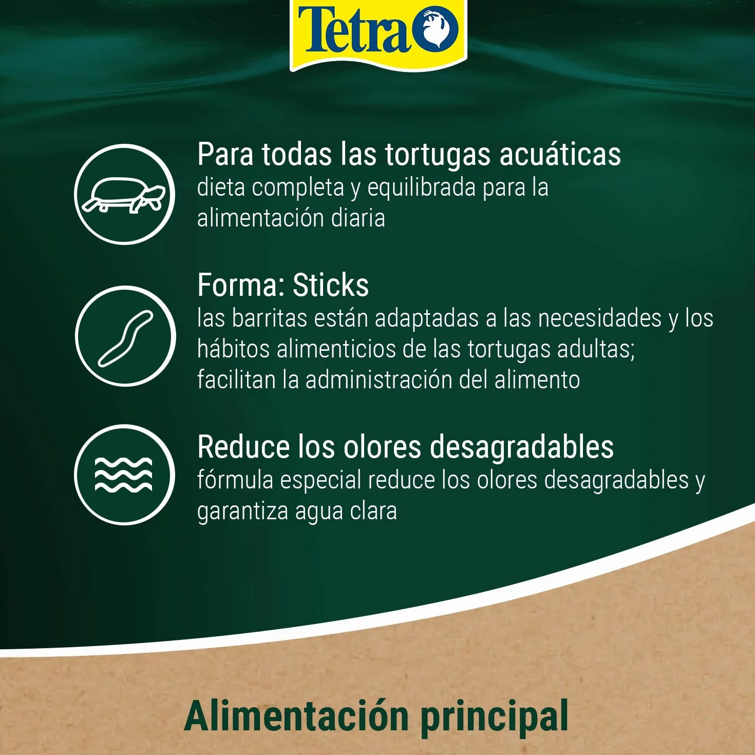 Tetra ReptoMin alimento para tortugas 1 l