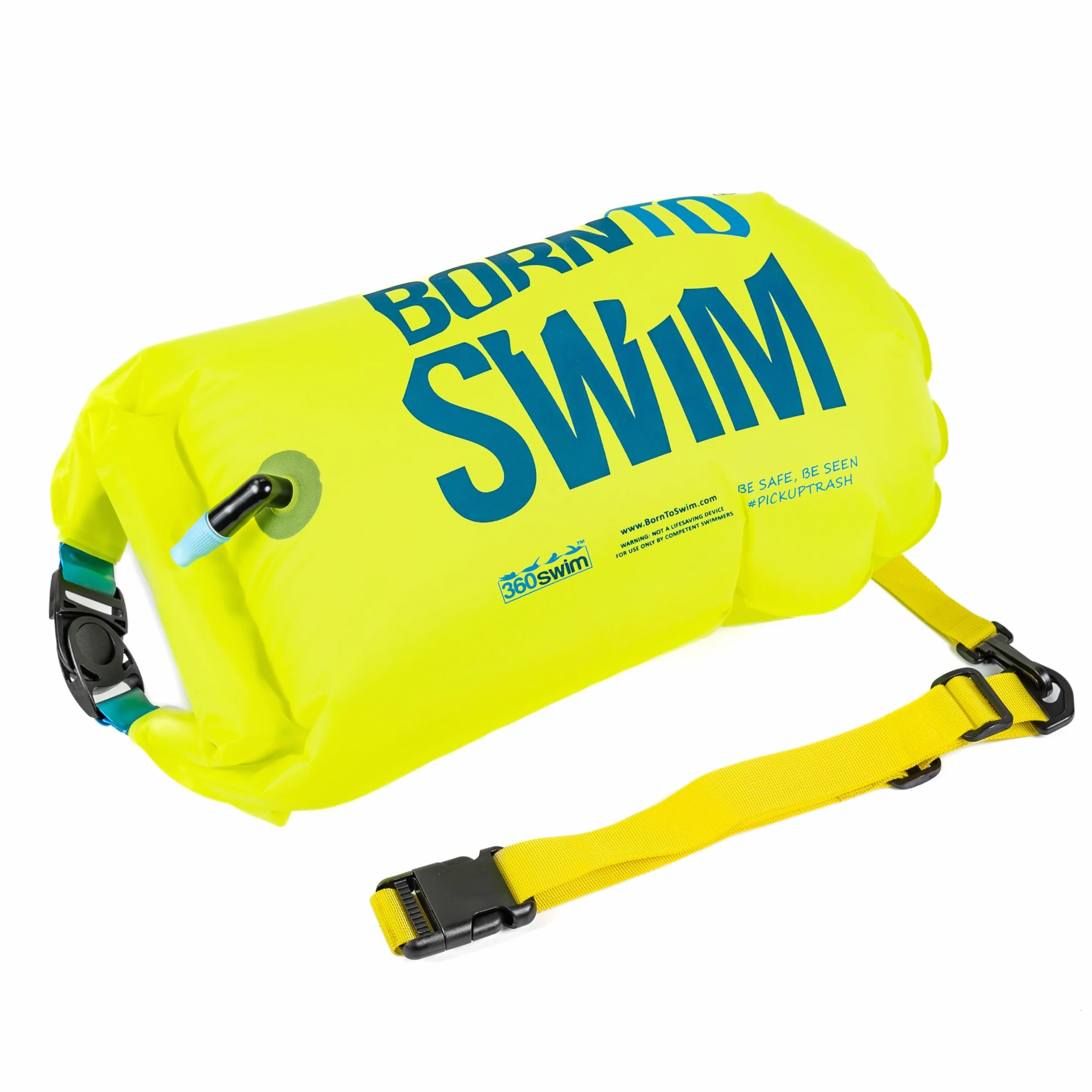 BornToSwim Schleppboje für Schwimmer Boya de Seguridad Brillante Unisex Adulto