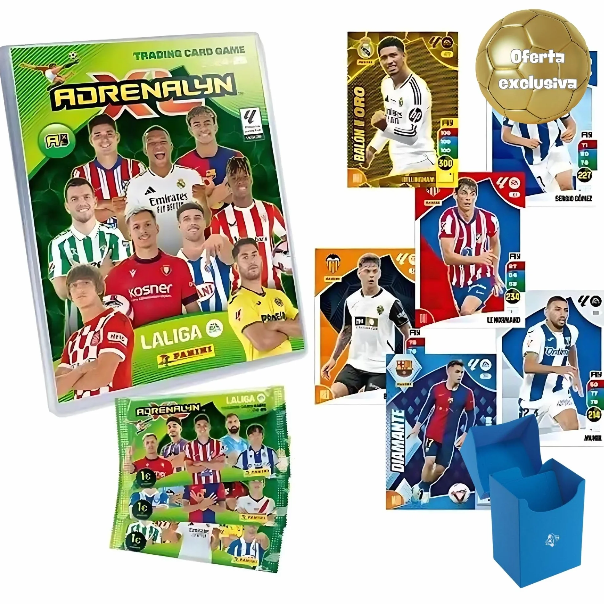 Panini Megapack Adrenalyn 2024-2025 Álbum Premium Liga Santander Edición Exclusiva