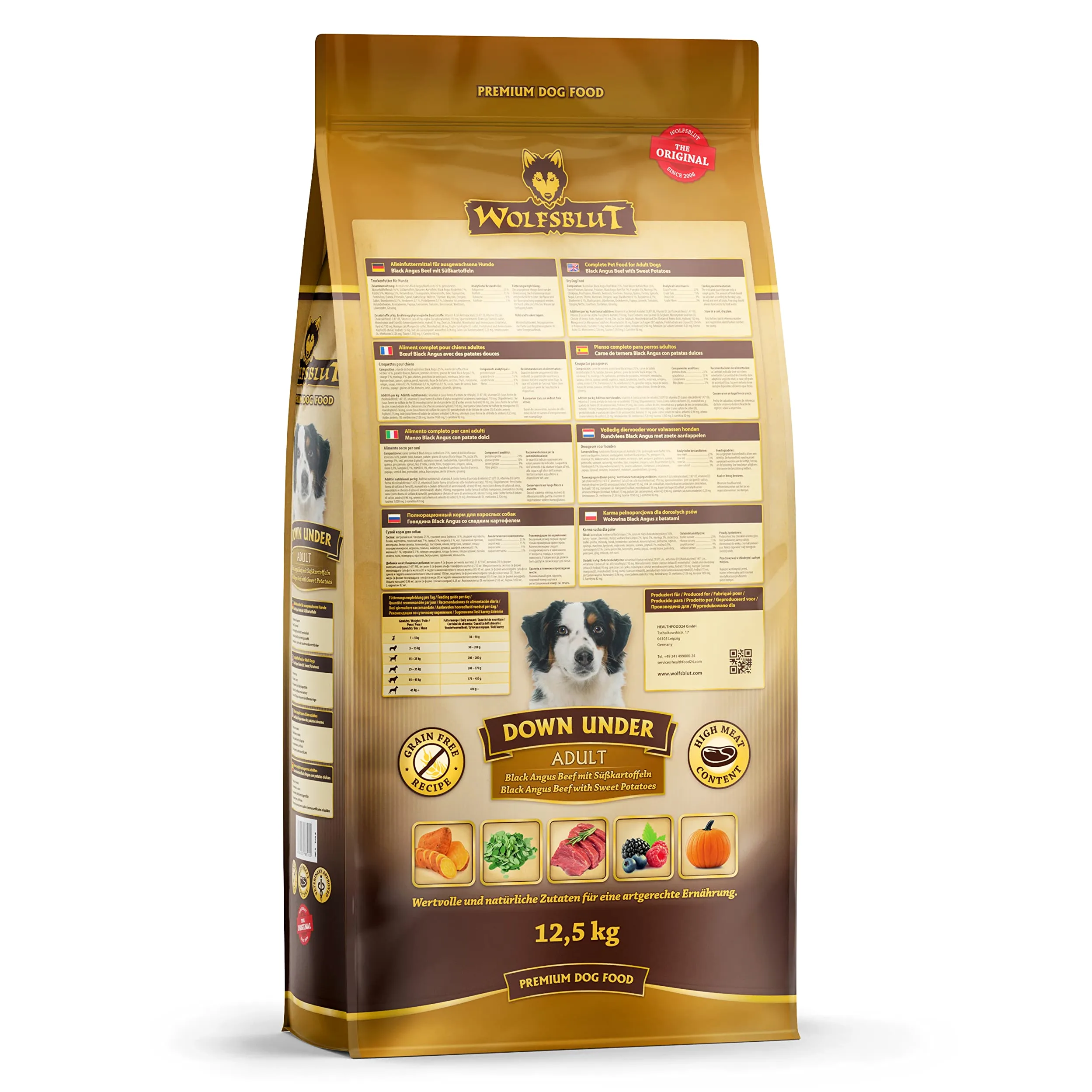 Wolfsblut Down Under Adult 12,5 kg