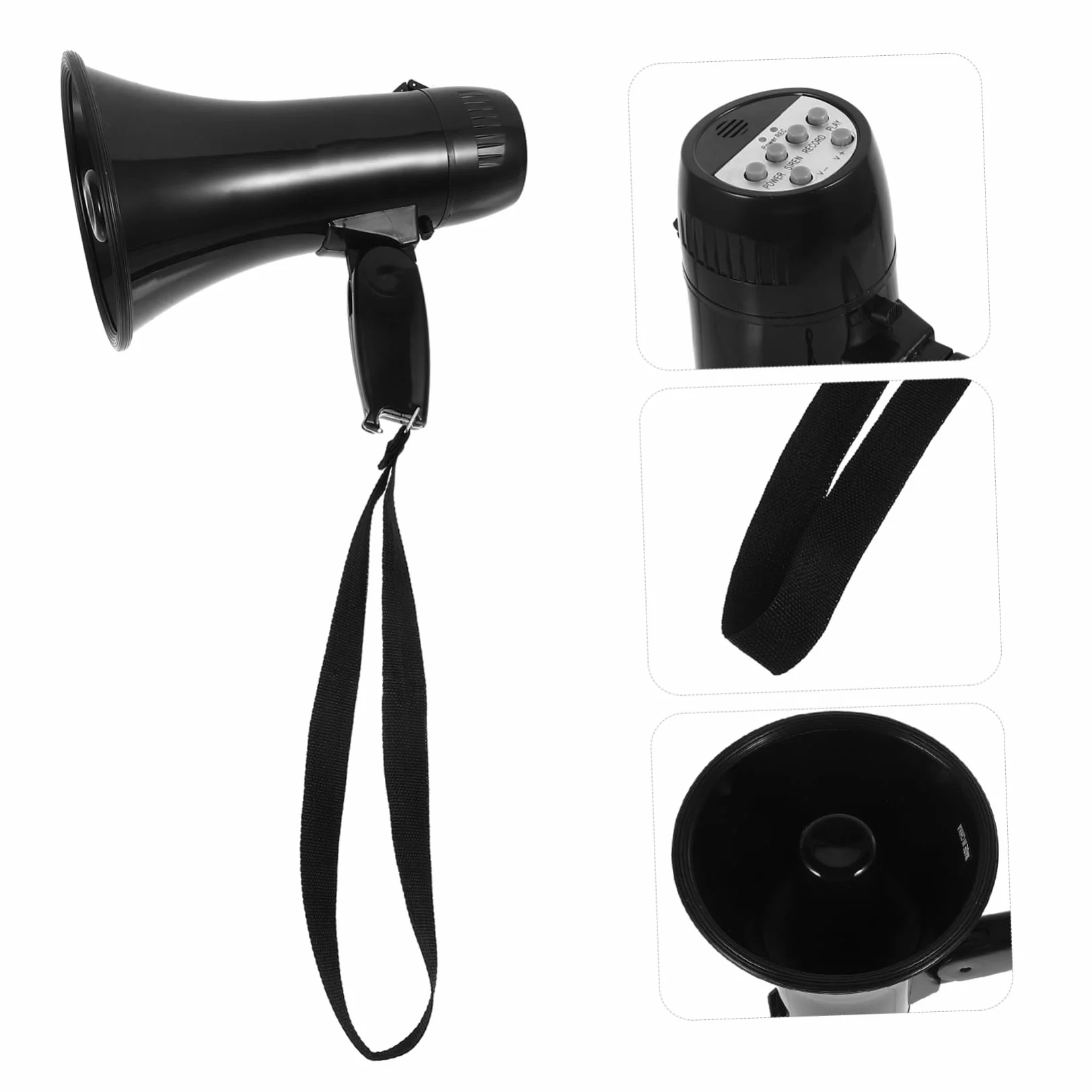 Garneck Megáfono Portátil 25W ABS Sonido Nítido
