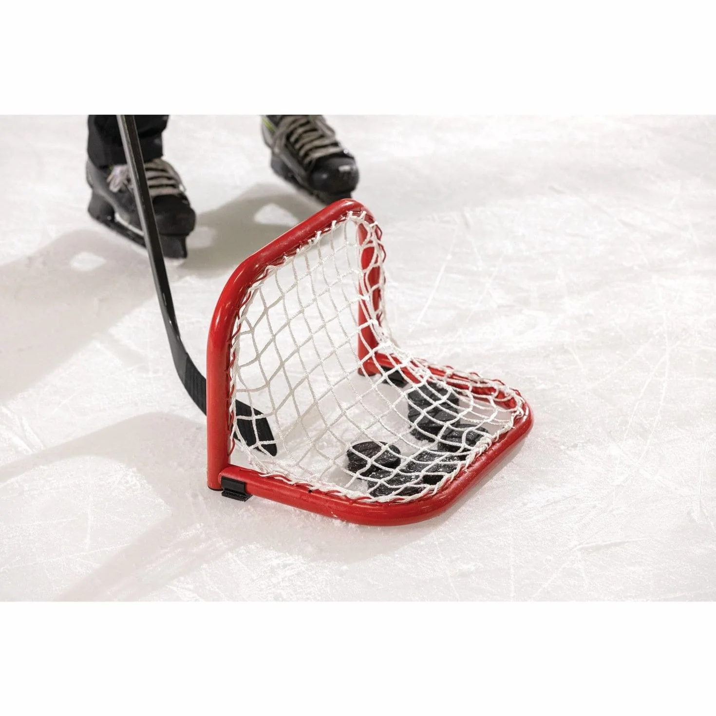 SKLZ Mini Objetivo de Pase, Red de Poliéster, Estructura de Acero, 43.18x30.48x30.48 cm, Hockey