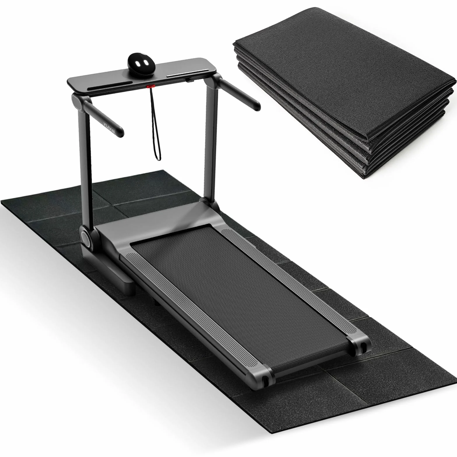 Esterilla Bicicleta Estática Antideslizante 173x75x6 mm Aislante Acústico Antivibraciones