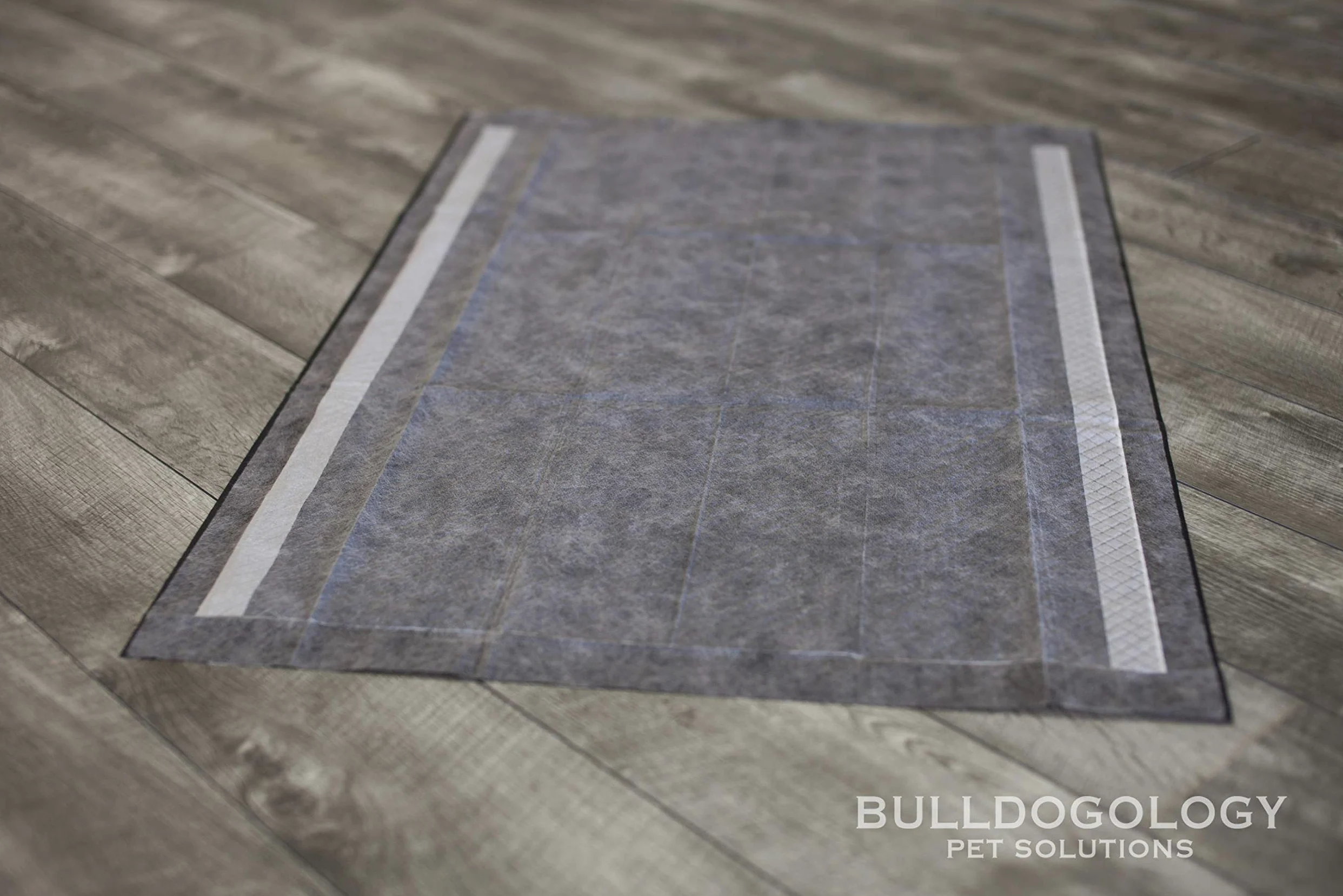 Bulldogology Premium Carbon XL - Empapadores Atrayente de Micciones para Cachorros con Cinta Adhesiva – 6 Capas con Tecnología de Polímero de Secado Rápido