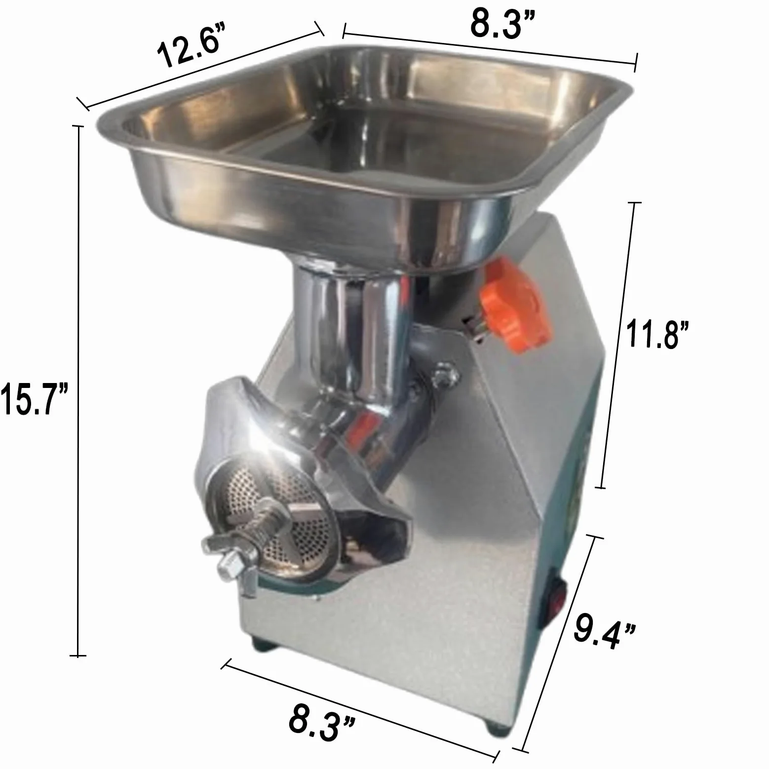Máquina eléctrica de pellets de alimentación para animales, 220 V, molino de alimentación de pellets para procesamiento de piensos, máquina de pellets para animales con múltiples tamaños de molde