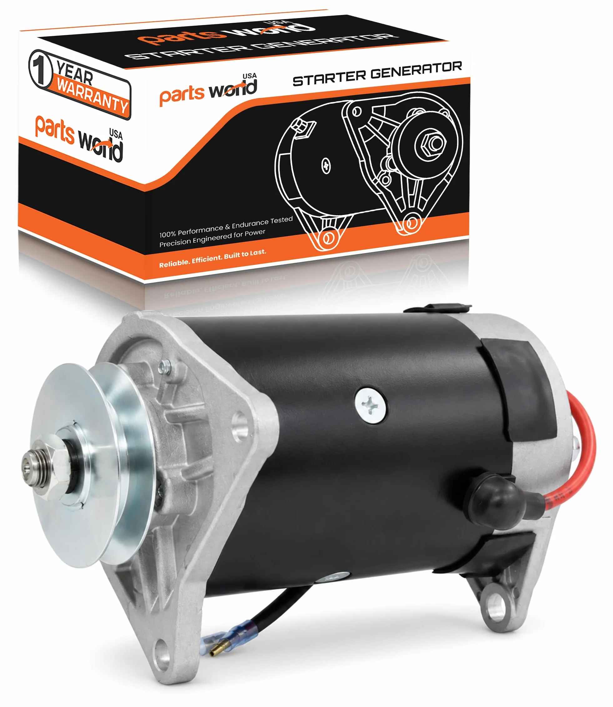 Yamaha 4 Cycle Gas Golf Cart Starter Generator G2 G3 G4 G6 G8 G9 G11 G14 GSB107-06B