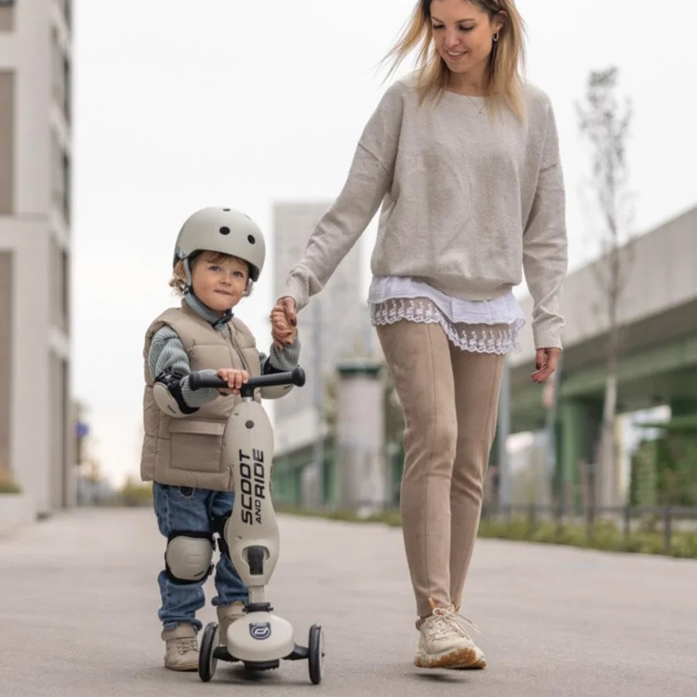 Scoot & Ride Protective Set XXS - Juego de protectores de codo y rodilleras para niños