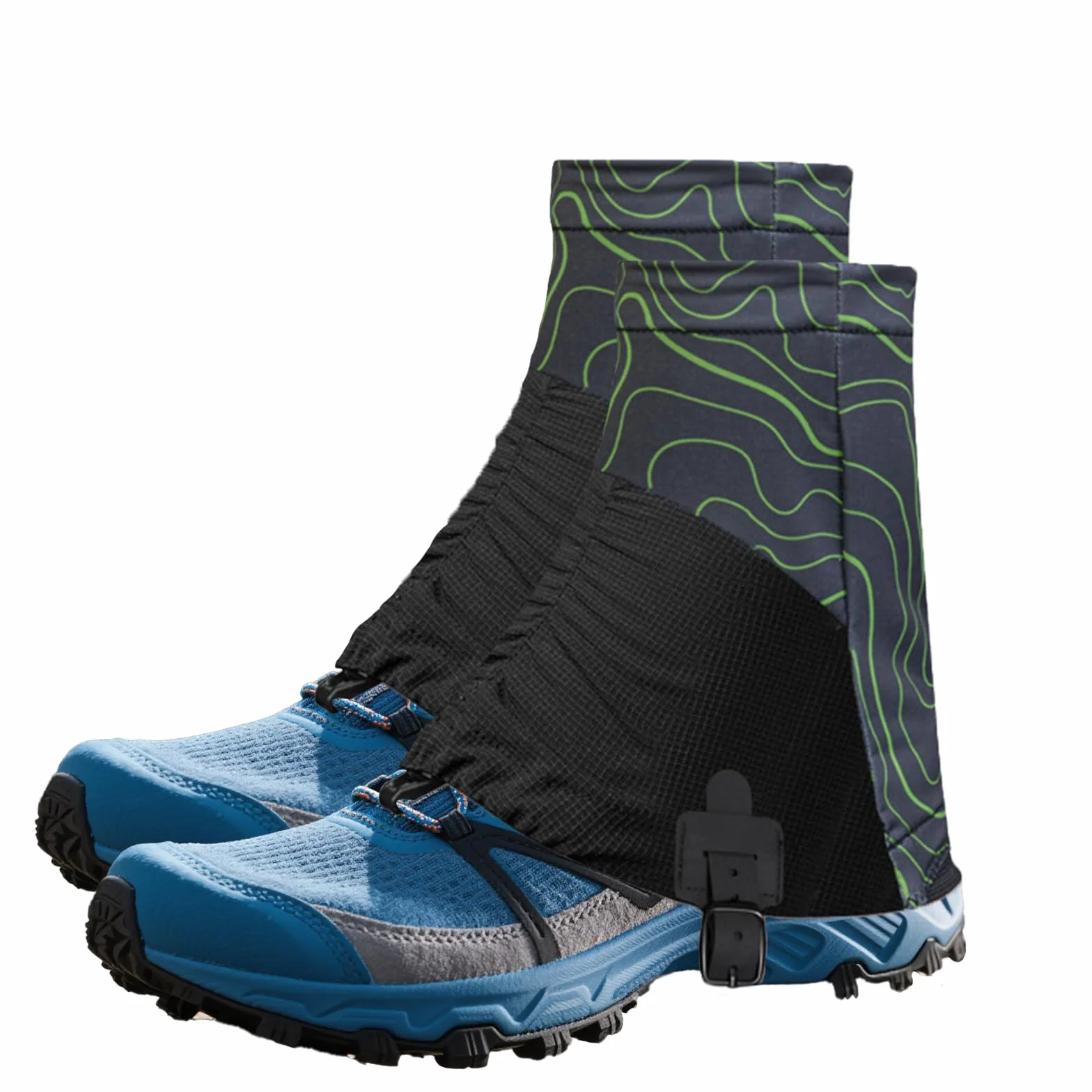 Polainas Trail Low Gaiters impermeables transpirables running senderismo ajuste seguro antideslizante